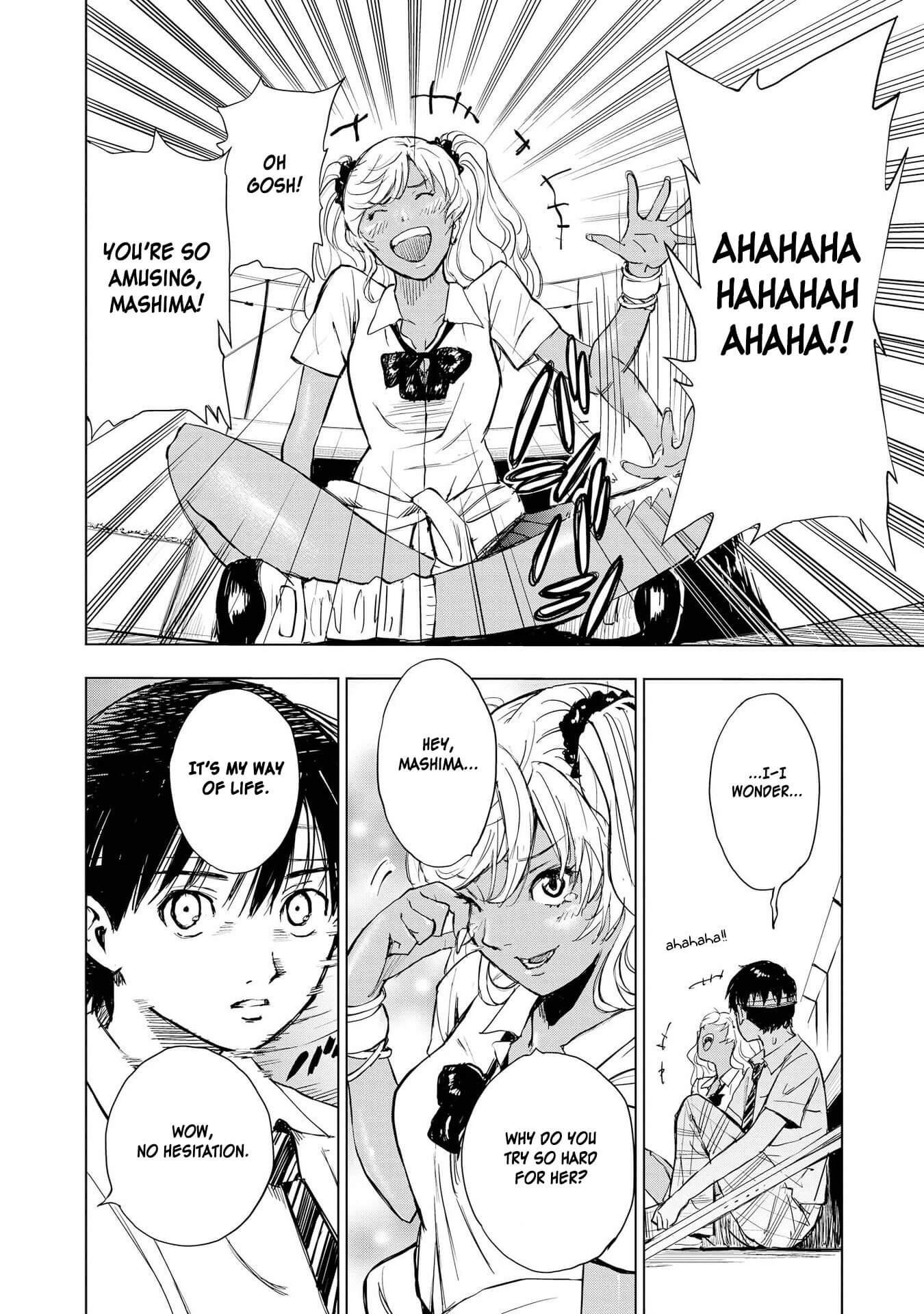 Hyottoshite Gyaru wa Orera ni Yasashii no Dewa? Anthology Comic Chapter 12 page 16 - Chapter 12: Cheering Song