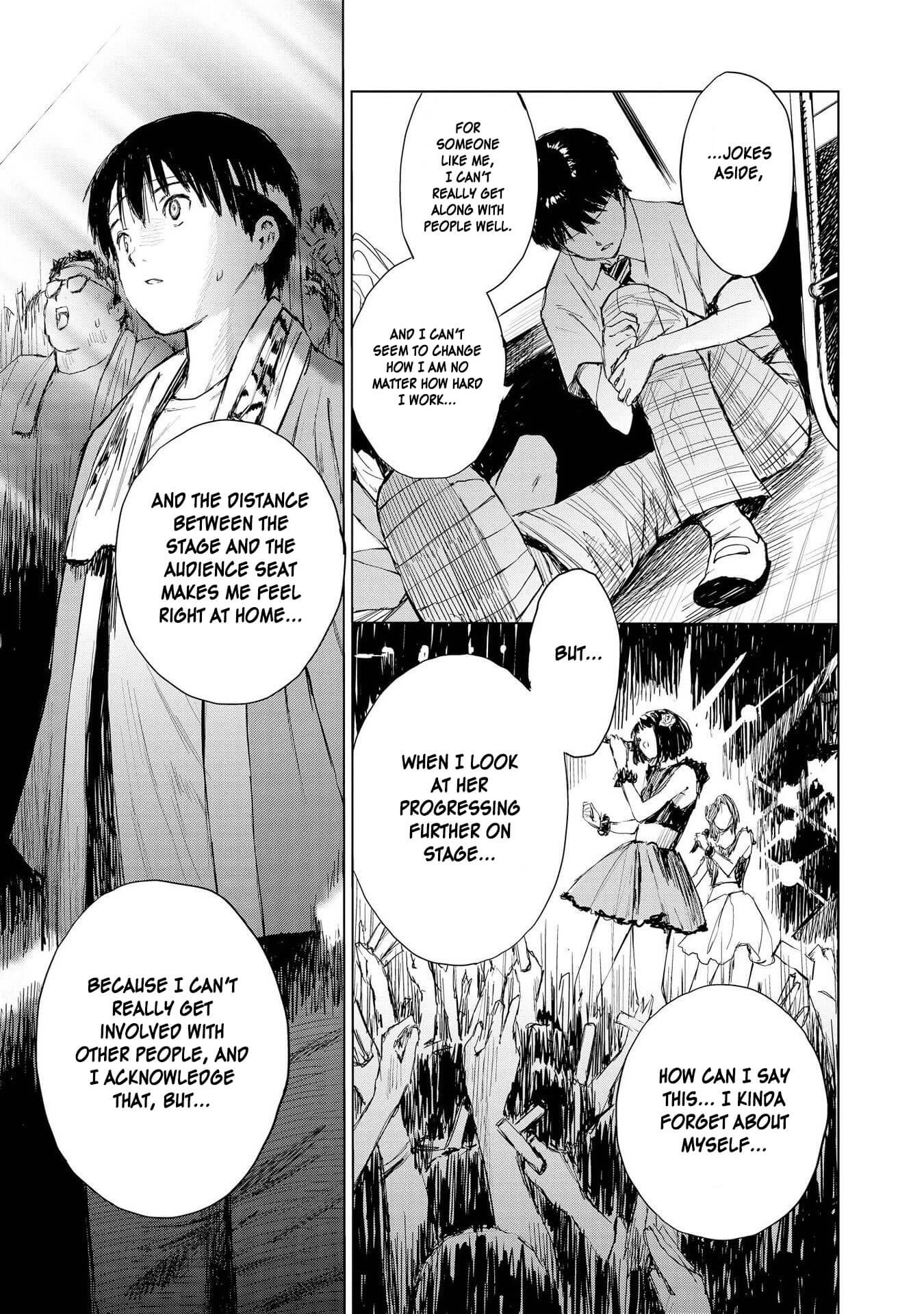 Hyottoshite Gyaru wa Orera ni Yasashii no Dewa? Anthology Comic Chapter 12 page 17 - Chapter 12: Cheering Song