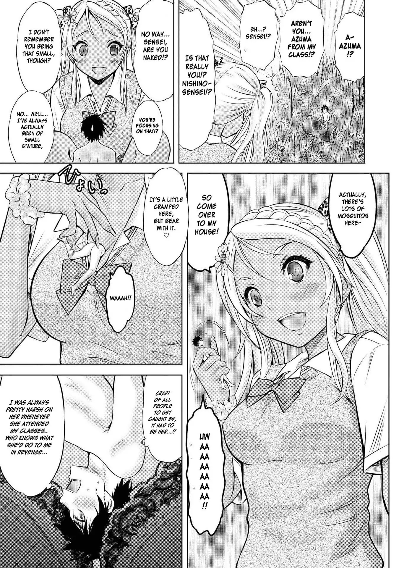 Hyottoshite Gyaru wa Orera ni Yasashii no Dewa? Anthology Comic Chapter 13 page 3 - Chapter 13: Sensei's my favourite! -Teacher is pet-