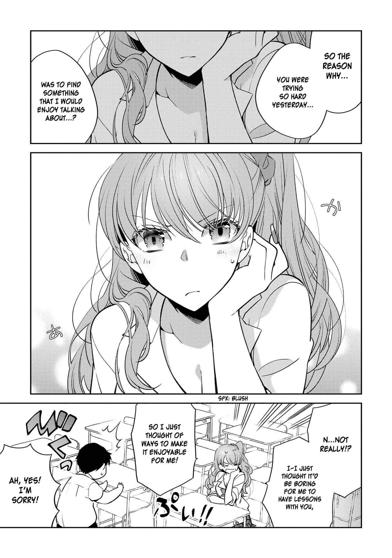 Hyottoshite Gyaru wa Orera ni Yasashii no Dewa? Anthology Comic Chapter 14 page 17 - Chapter 14: A lesson with you after school
