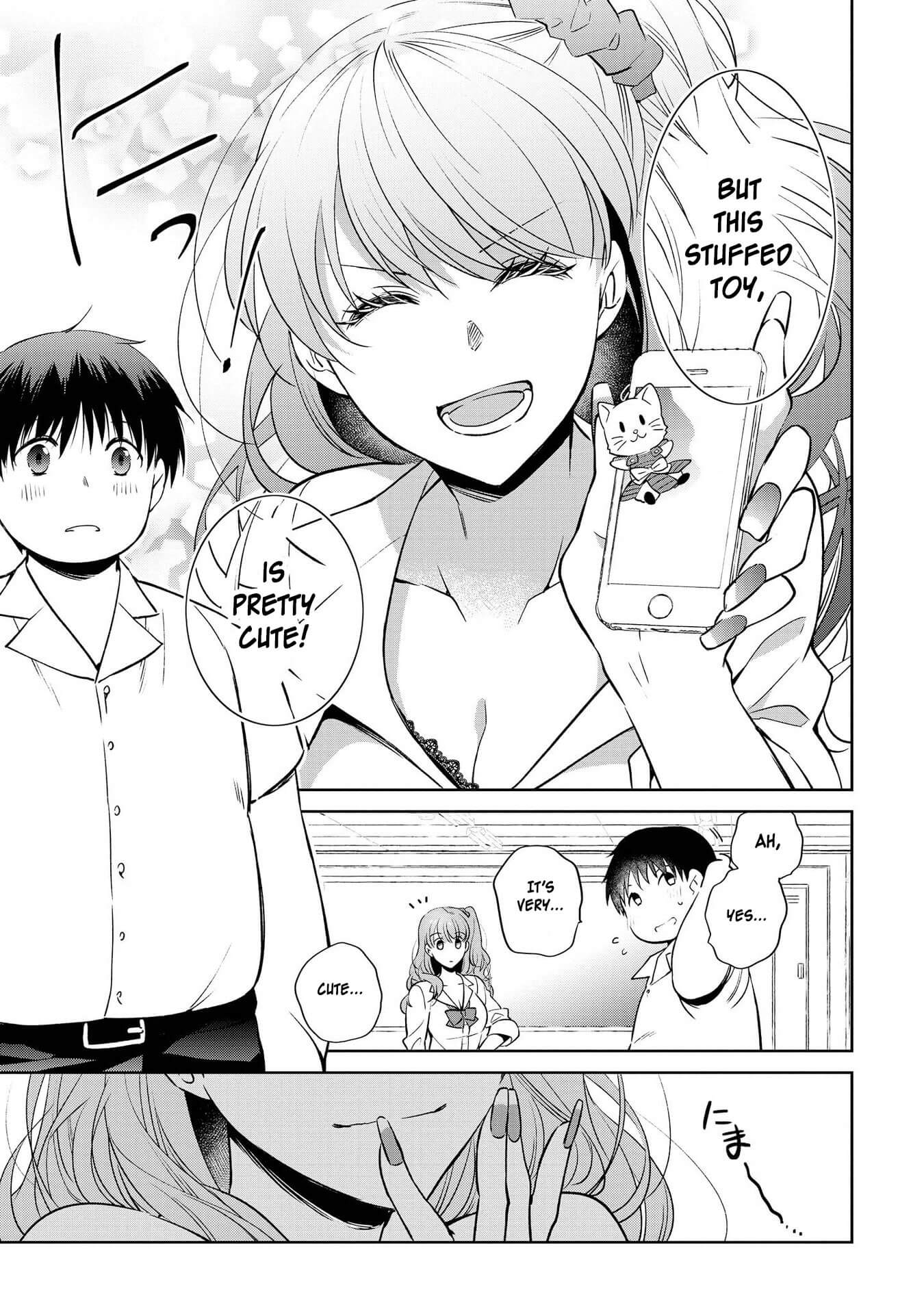 Hyottoshite Gyaru wa Orera ni Yasashii no Dewa? Anthology Comic Chapter 14 page 19 - Chapter 14: A lesson with you after school