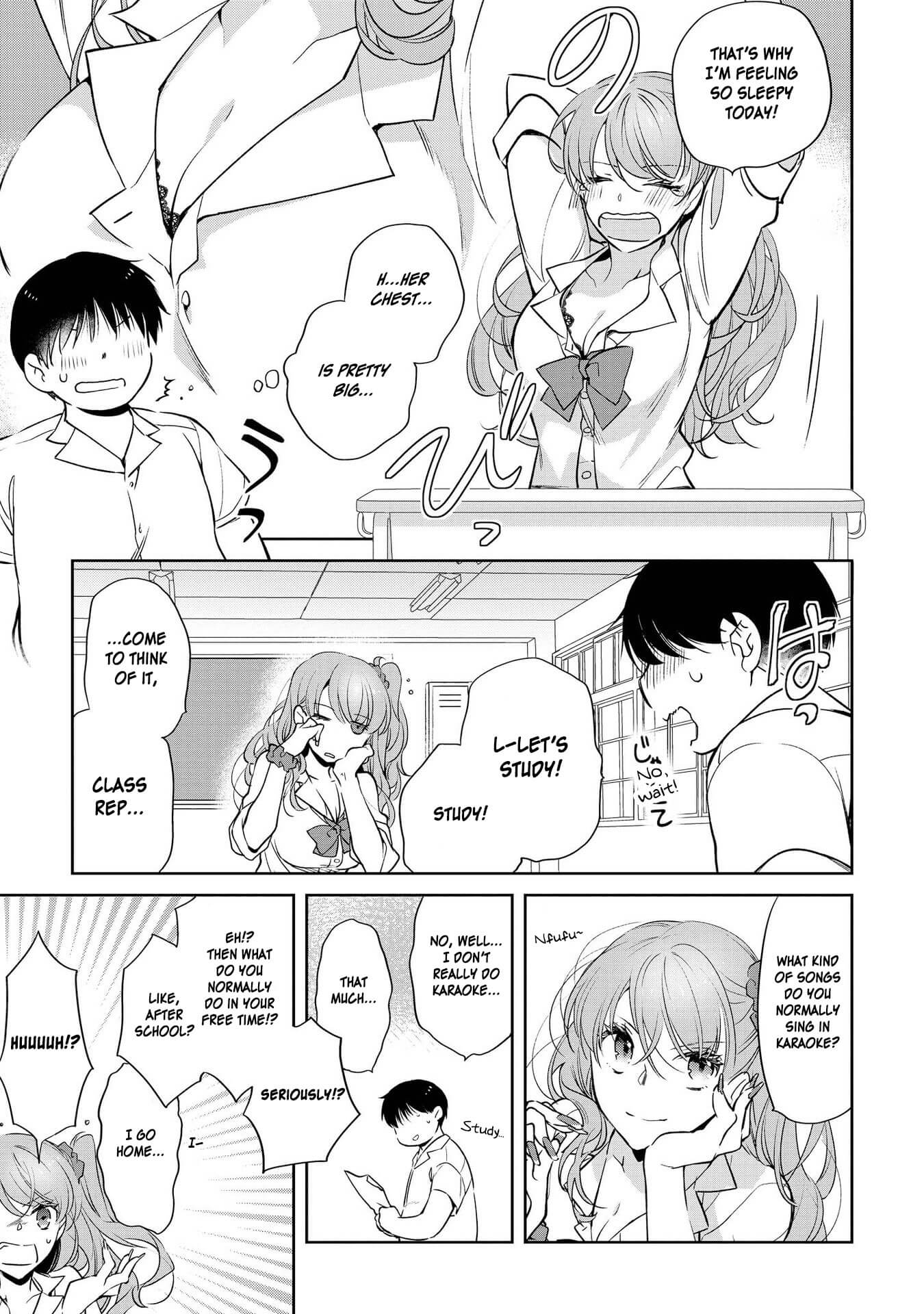 Hyottoshite Gyaru wa Orera ni Yasashii no Dewa? Anthology Comic Chapter 14 page 5 - Chapter 14: A lesson with you after school