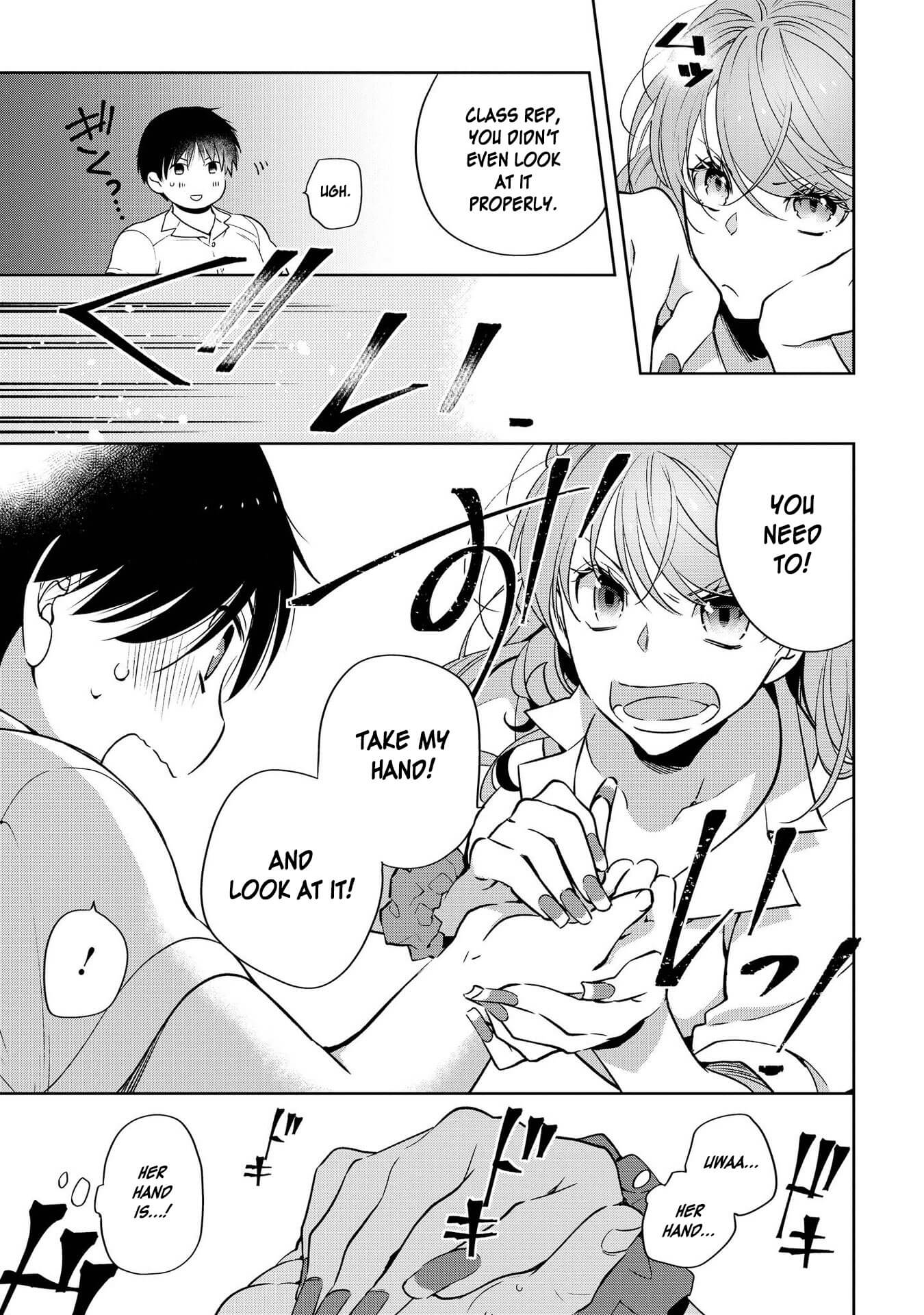 Hyottoshite Gyaru wa Orera ni Yasashii no Dewa? Anthology Comic Chapter 14 page 7 - Chapter 14: A lesson with you after school