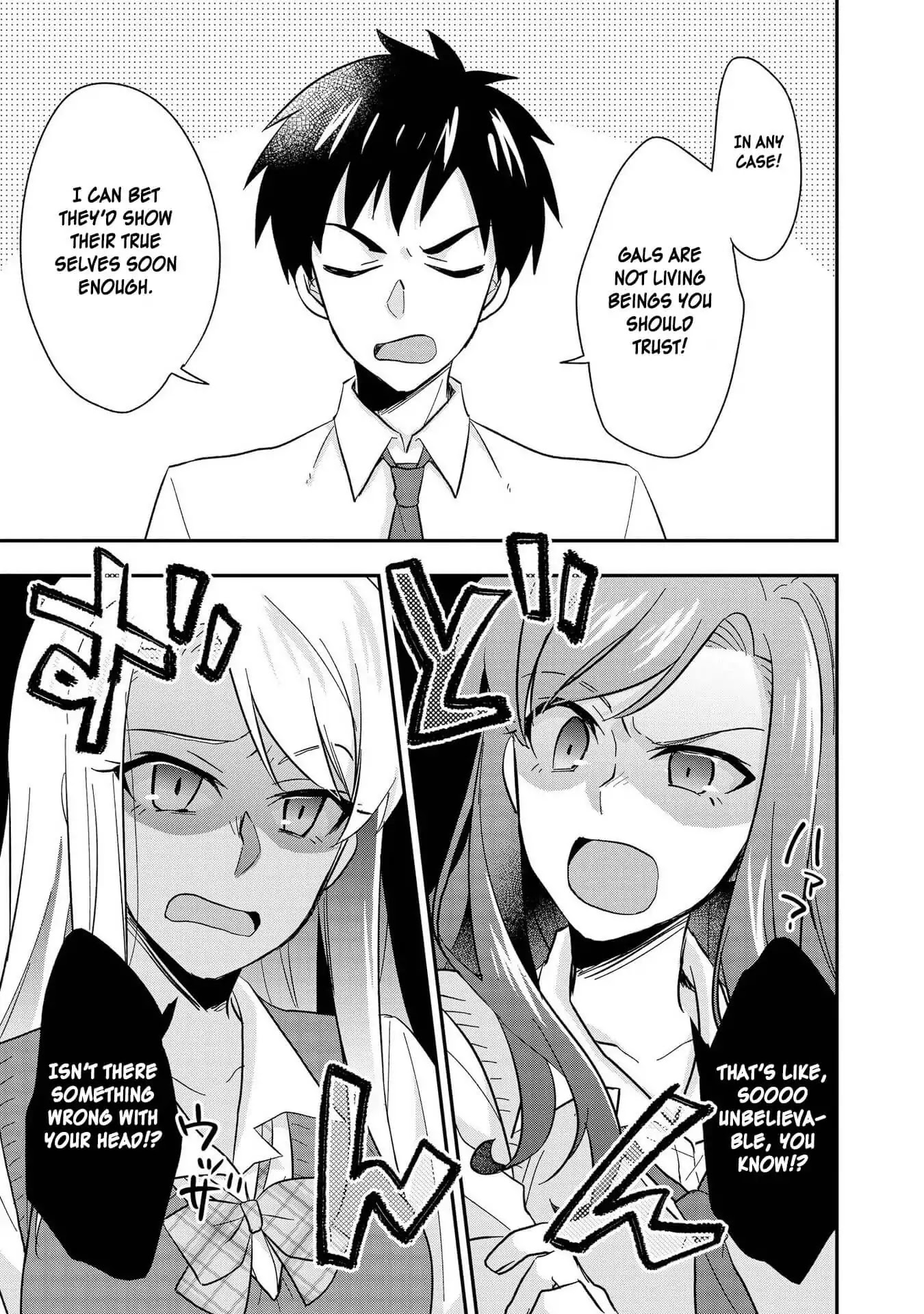 Hyottoshite Gyaru wa Orera ni Yasashii no Dewa? Anthology Comic Chapter 15 page 17 - Chapter 15: Twin ☆ Sandwich