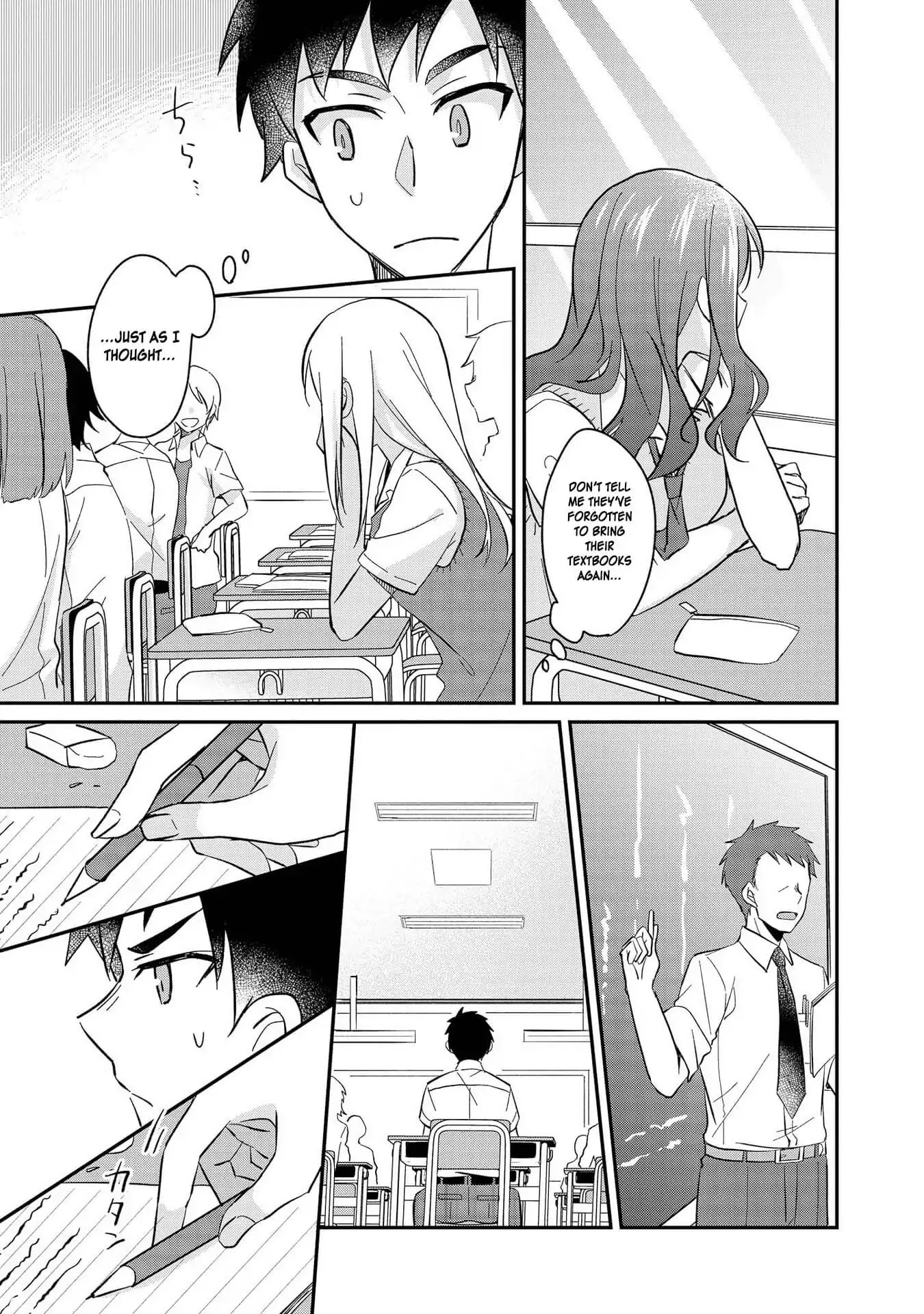Hyottoshite Gyaru wa Orera ni Yasashii no Dewa? Anthology Comic Chapter 15 page 19 - Chapter 15: Twin ☆ Sandwich