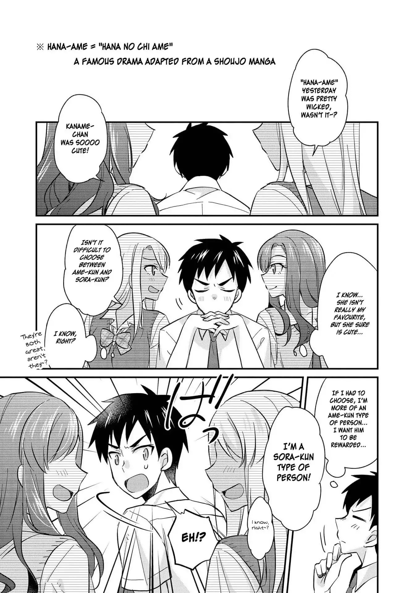 Hyottoshite Gyaru wa Orera ni Yasashii no Dewa? Anthology Comic Chapter 15 page 21 - Chapter 15: Twin ☆ Sandwich