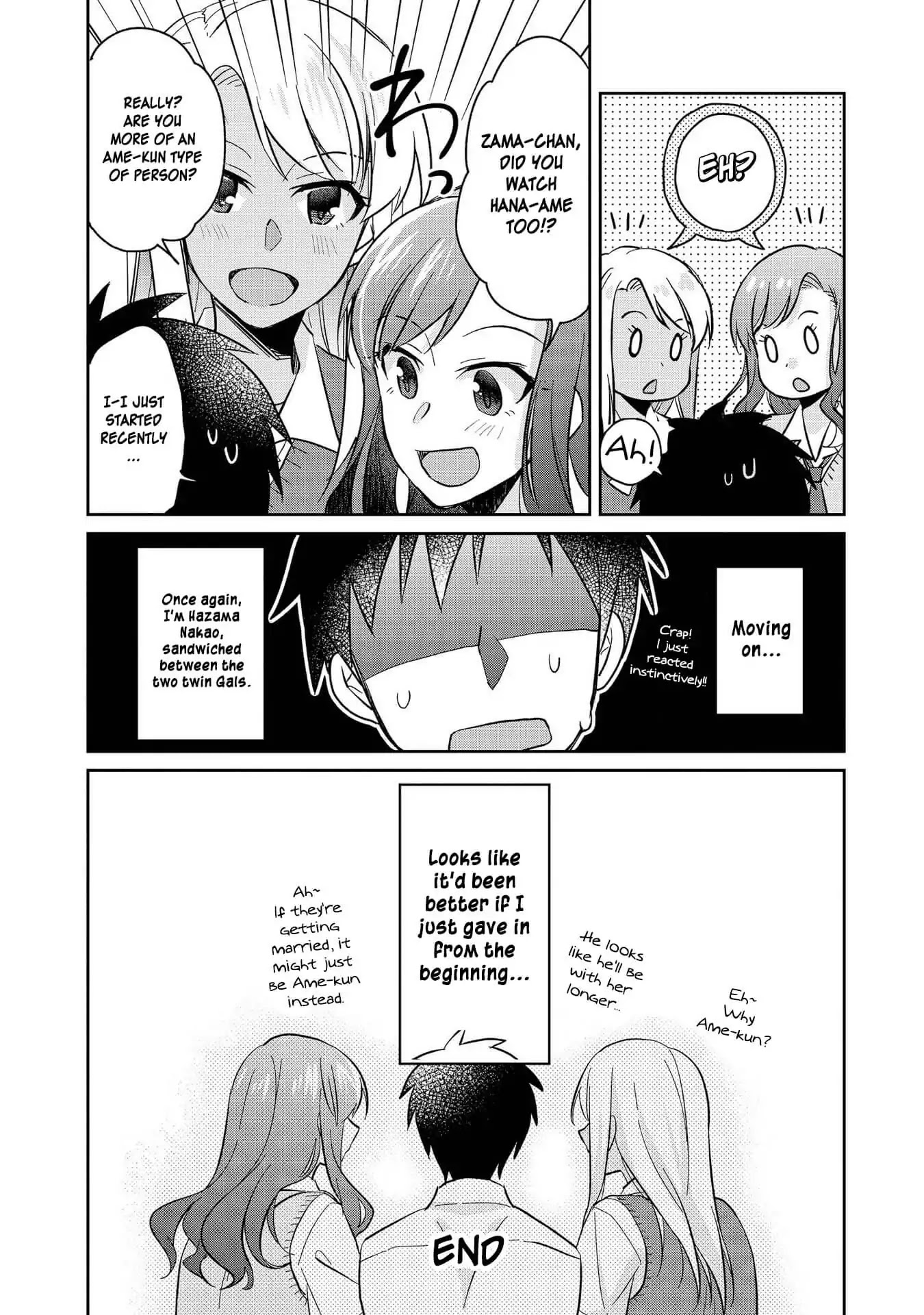 Hyottoshite Gyaru wa Orera ni Yasashii no Dewa? Anthology Comic Chapter 15 page 22 - Chapter 15: Twin ☆ Sandwich