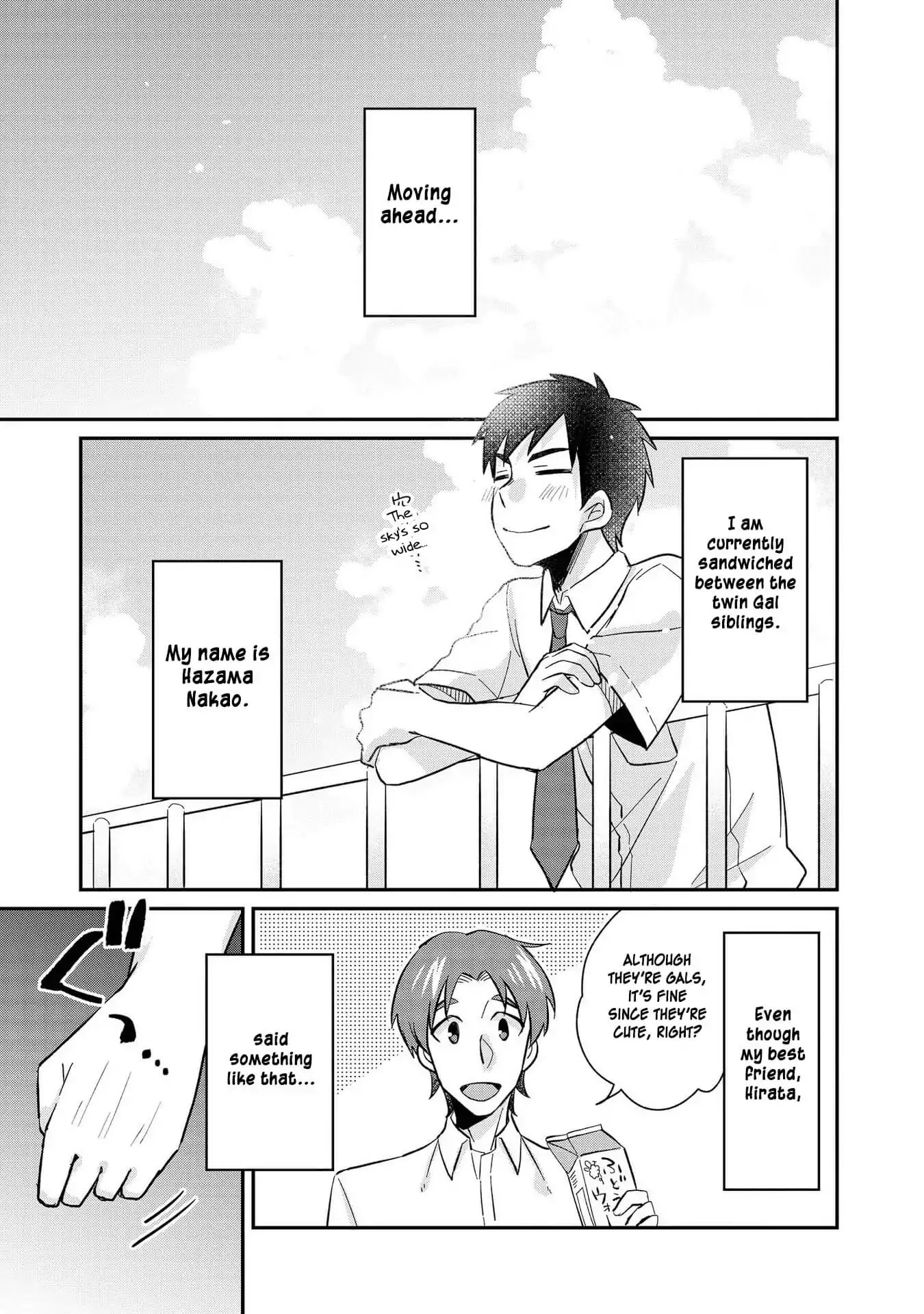 Hyottoshite Gyaru wa Orera ni Yasashii no Dewa? Anthology Comic Chapter 15 page 9 - Chapter 15: Twin ☆ Sandwich