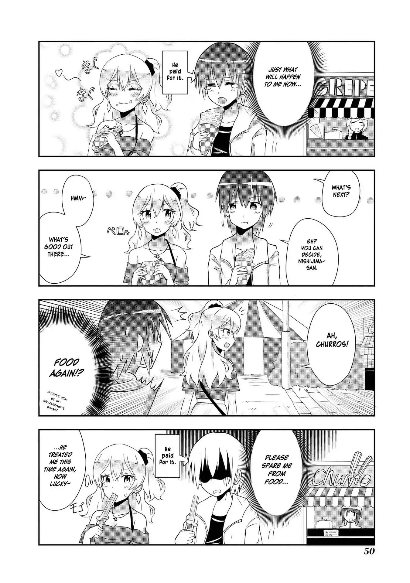 Hyottoshite Gyaru wa Orera ni Yasashii no Dewa? Anthology Comic Chapter 17 page 10 - Chapter 17: Nishijima-san, the heart-broken Gal