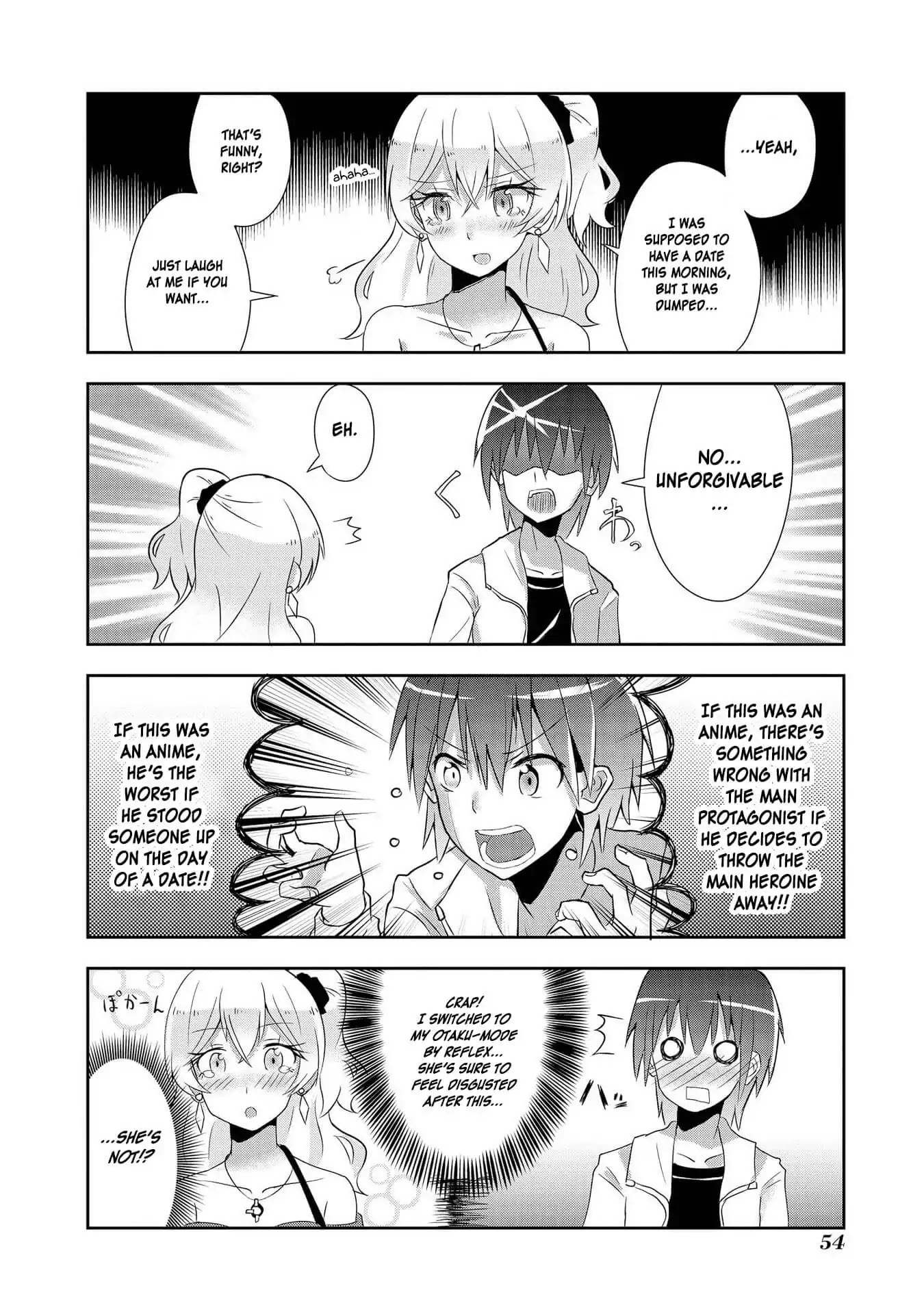 Hyottoshite Gyaru wa Orera ni Yasashii no Dewa? Anthology Comic Chapter 17 page 14 - Chapter 17: Nishijima-san, the heart-broken Gal