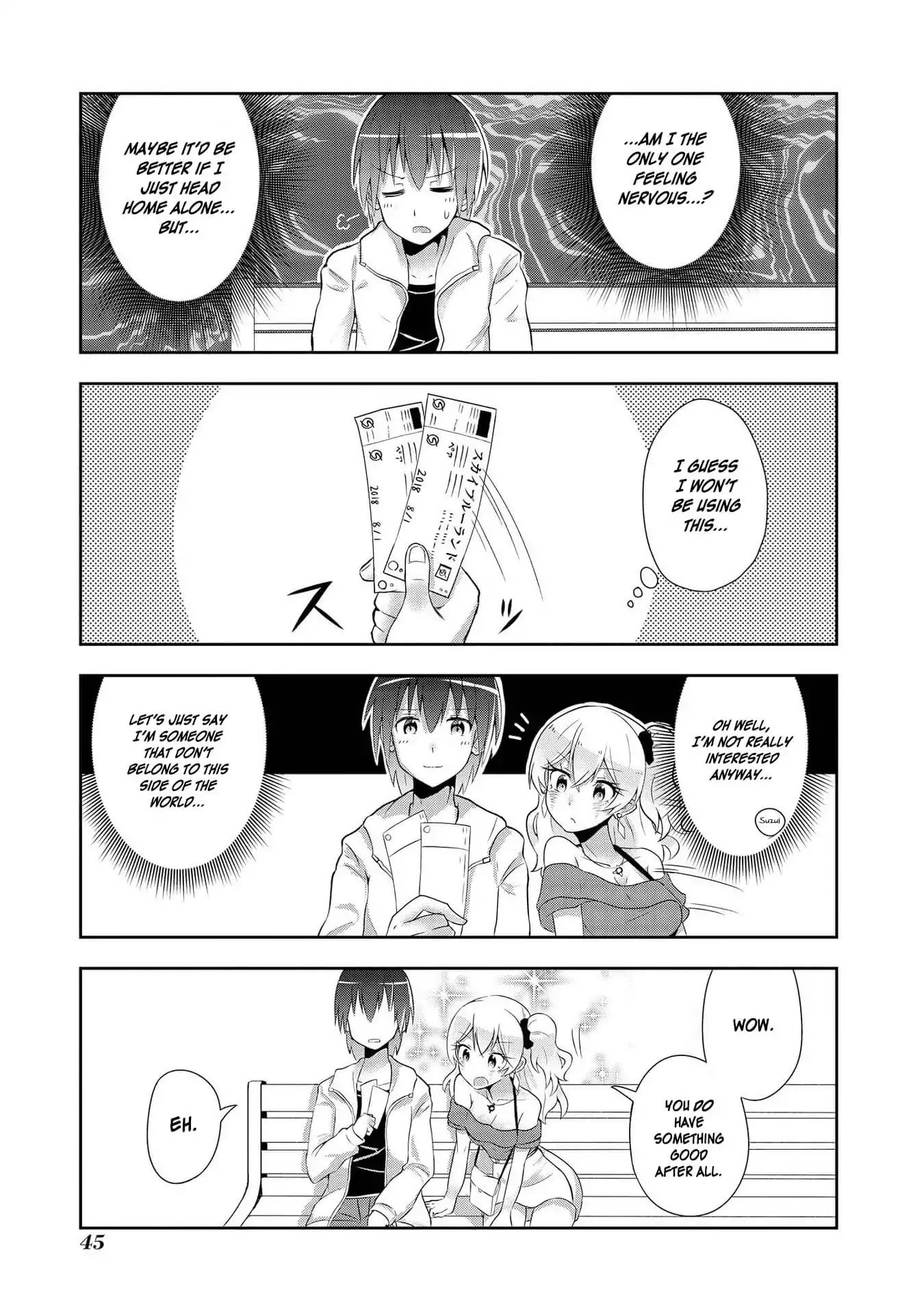 Hyottoshite Gyaru wa Orera ni Yasashii no Dewa? Anthology Comic Chapter 17 page 5 - Chapter 17: Nishijima-san, the heart-broken Gal