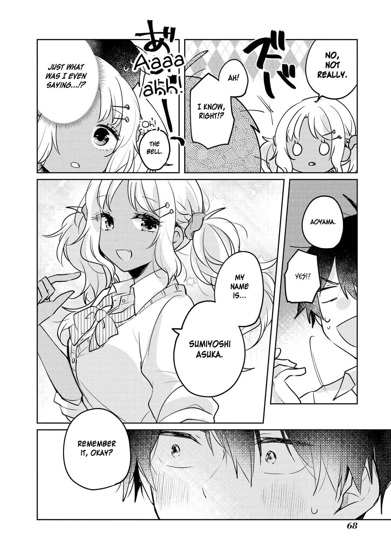 Hyottoshite Gyaru wa Orera ni Yasashii no Dewa? Anthology Comic Chapter 18 page 10 - Chapter 18: I won't know until you say it?