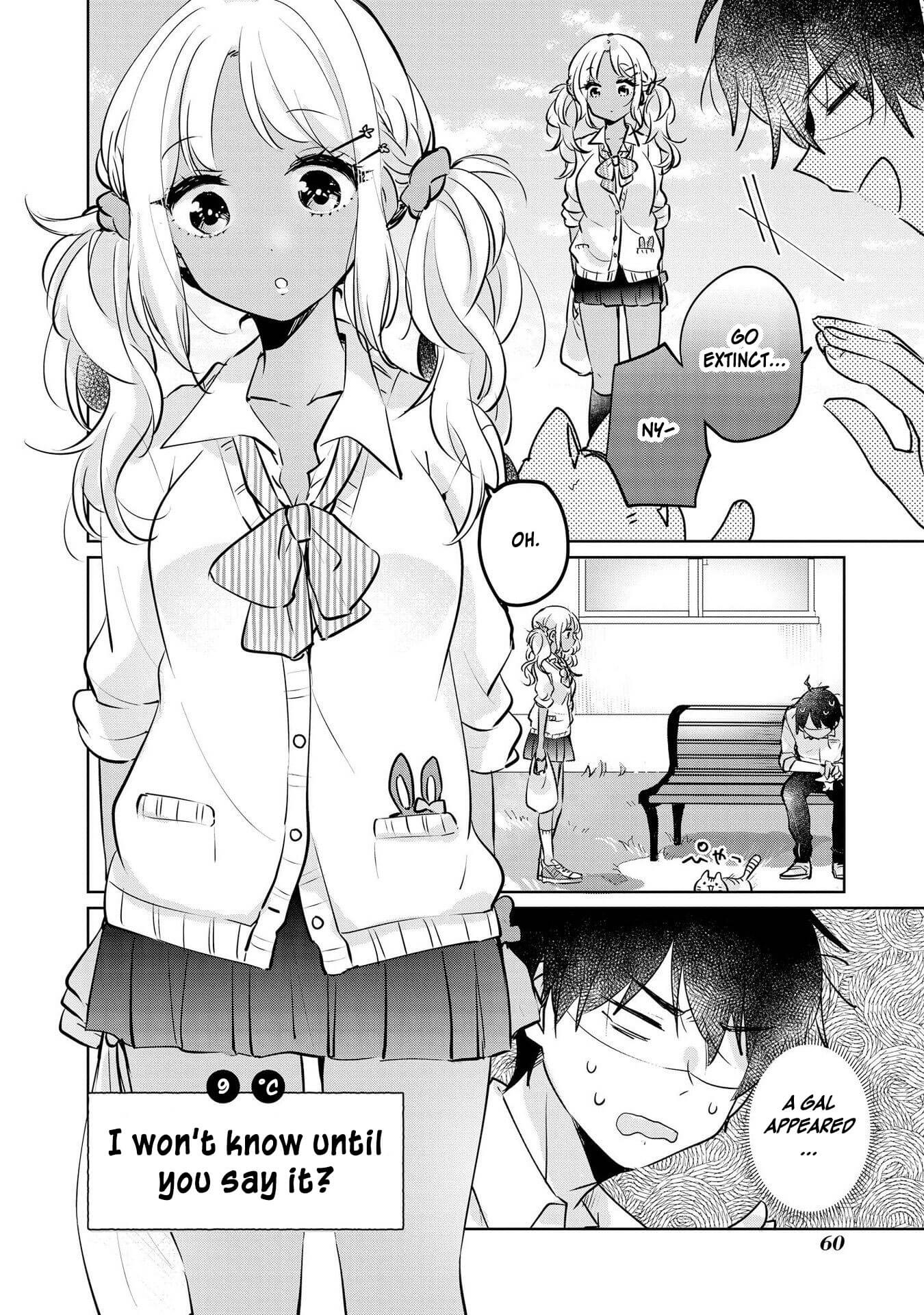 Hyottoshite Gyaru wa Orera ni Yasashii no Dewa? Anthology Comic Chapter 18 page 2 - Chapter 18: I won't know until you say it?