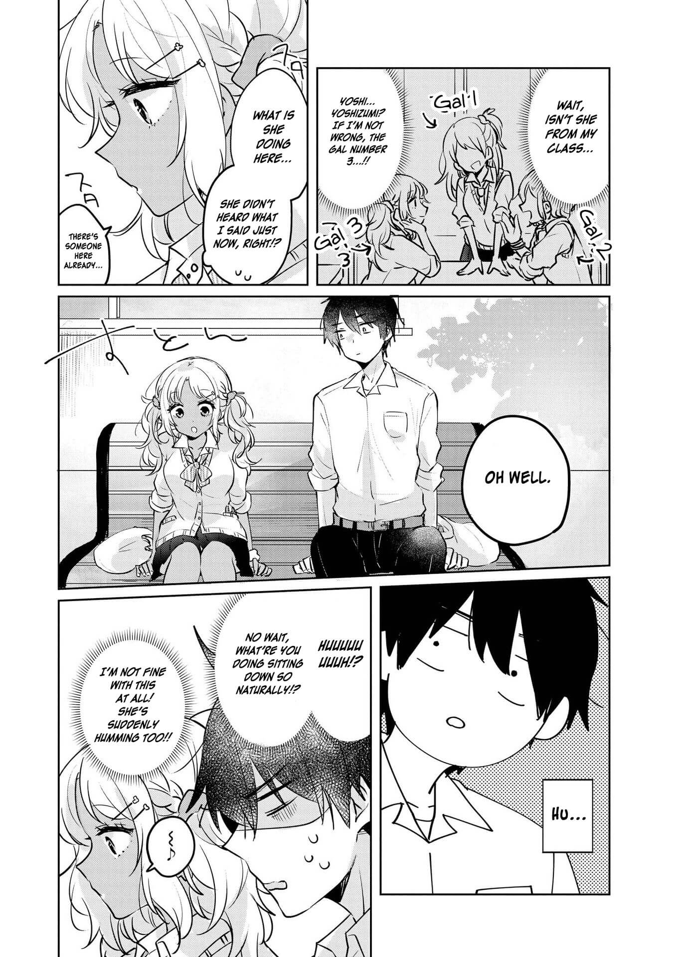 Hyottoshite Gyaru wa Orera ni Yasashii no Dewa? Anthology Comic Chapter 18 page 3 - Chapter 18: I won't know until you say it?