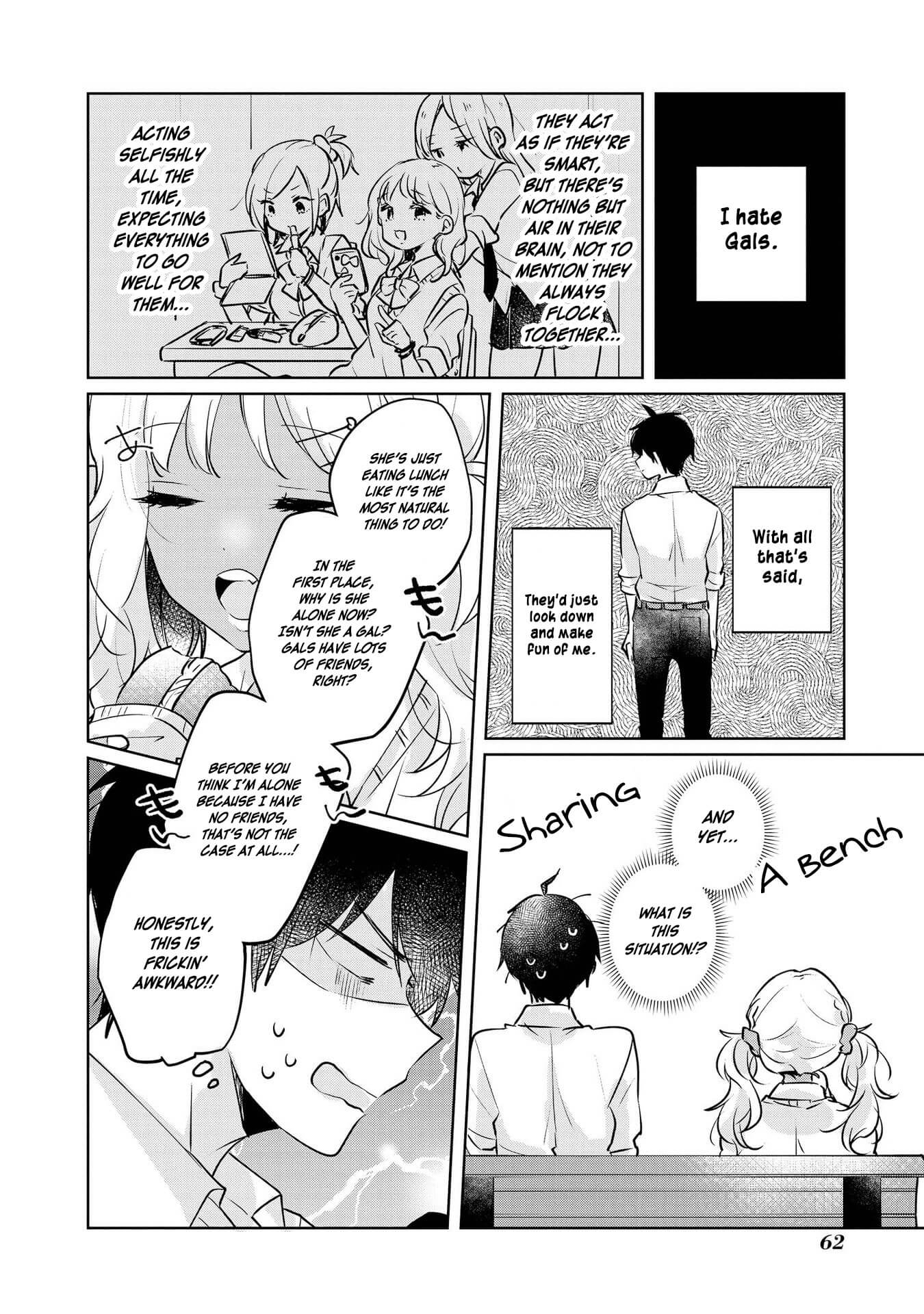 Hyottoshite Gyaru wa Orera ni Yasashii no Dewa? Anthology Comic Chapter 18 page 4 - Chapter 18: I won't know until you say it?