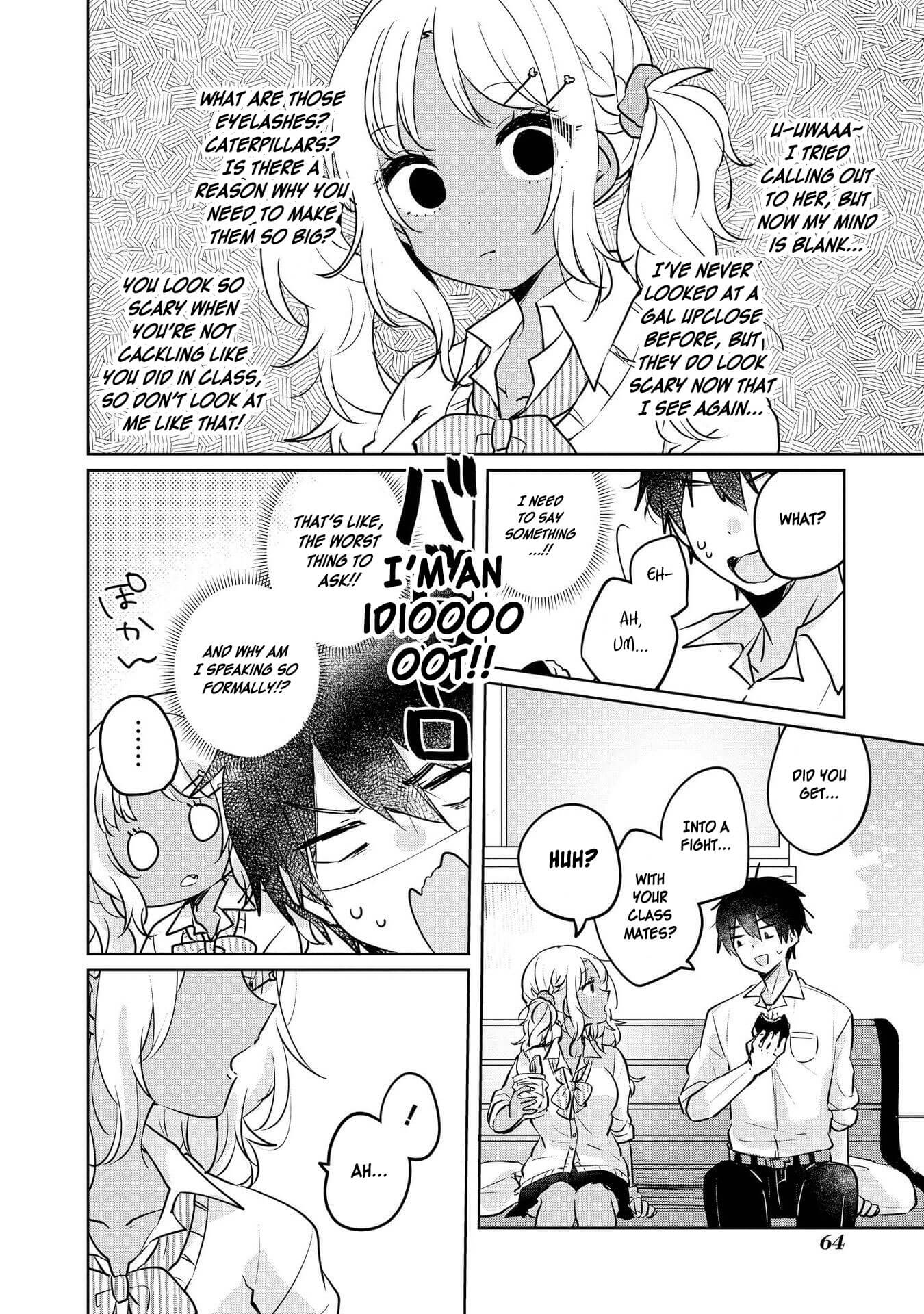 Hyottoshite Gyaru wa Orera ni Yasashii no Dewa? Anthology Comic Chapter 18 page 6 - Chapter 18: I won't know until you say it?