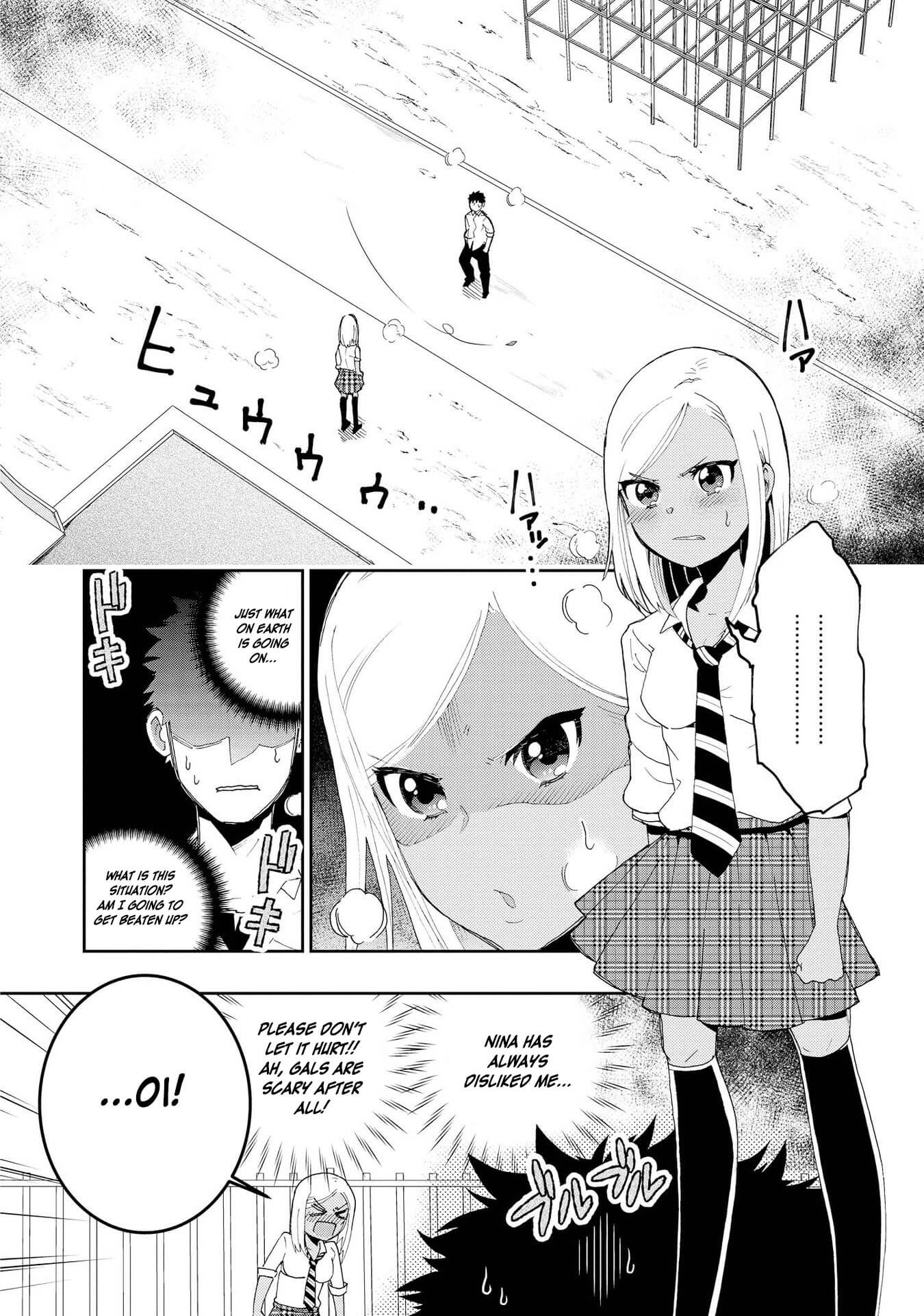Hyottoshite Gyaru wa Orera ni Yasashii no Dewa? Anthology Comic Chapter 2 page 16 - Chapter 2: The 3 Gal siblings and the tough Tetsuo-kun