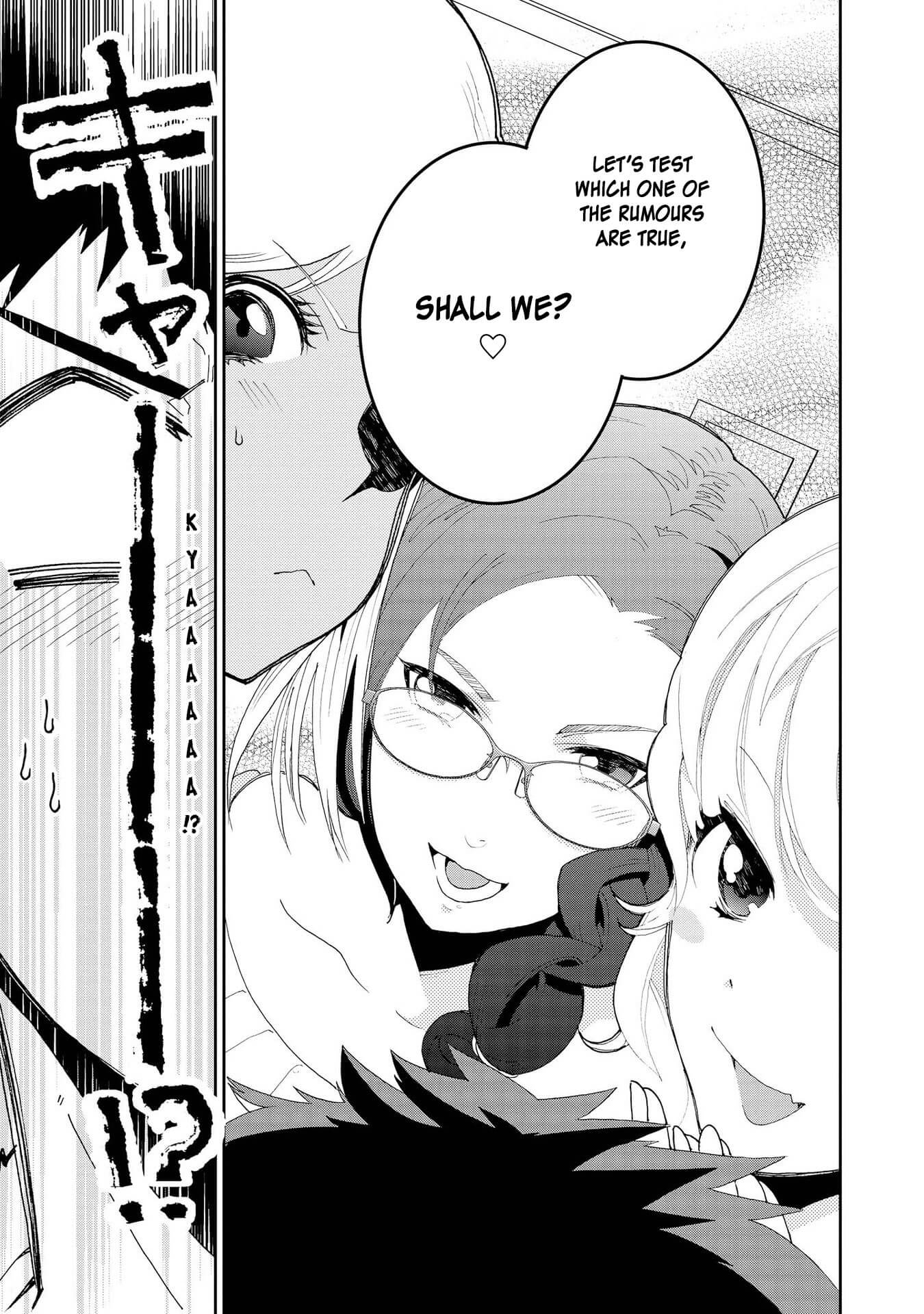 Hyottoshite Gyaru wa Orera ni Yasashii no Dewa? Anthology Comic Chapter 2 page 9 - Chapter 2: The 3 Gal siblings and the tough Tetsuo-kun