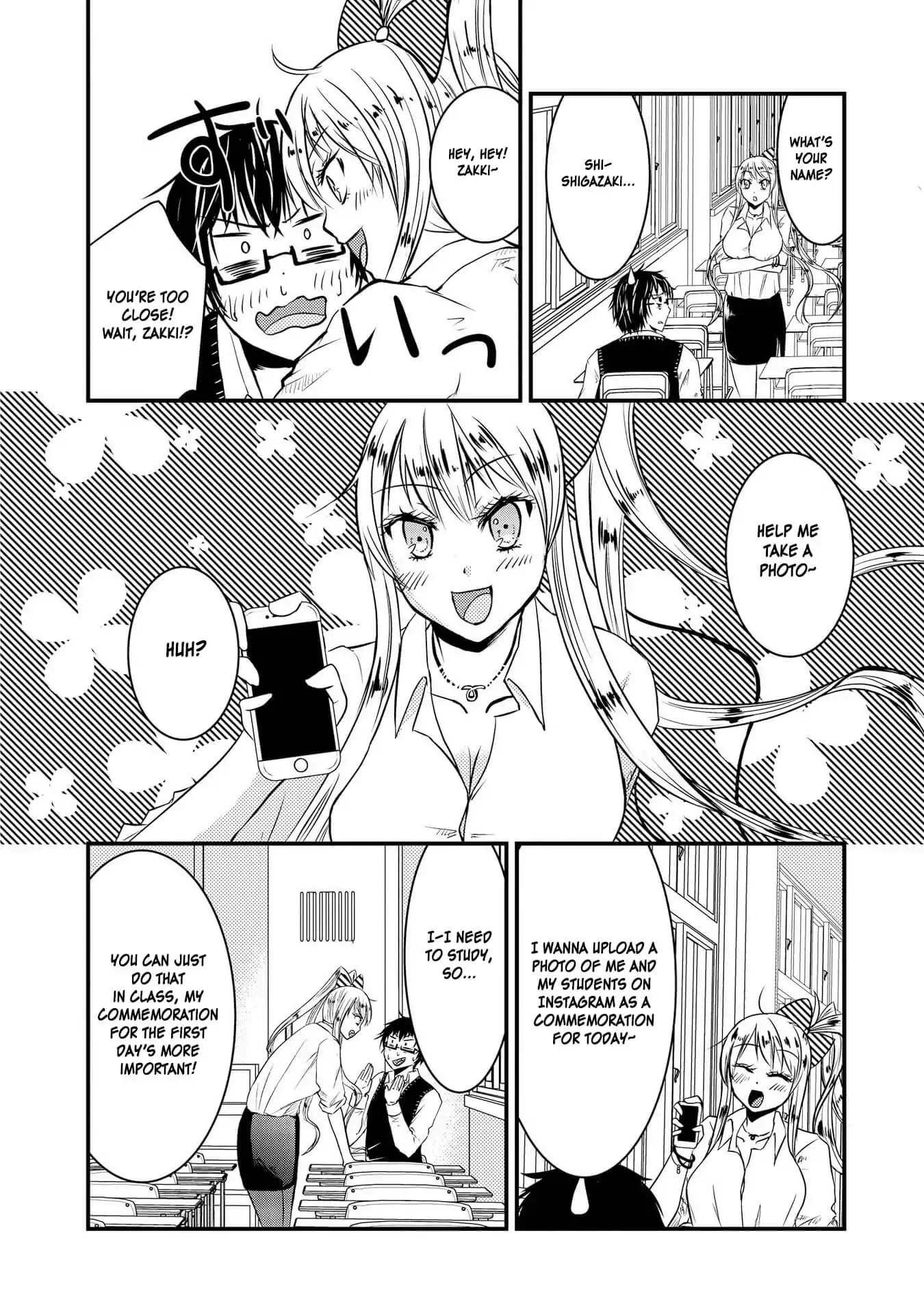 Hyottoshite Gyaru wa Orera ni Yasashii no Dewa? Anthology Comic Chapter 22 page 10 - Chapter 22: A Special Lesson with Gal-sensei [END]
