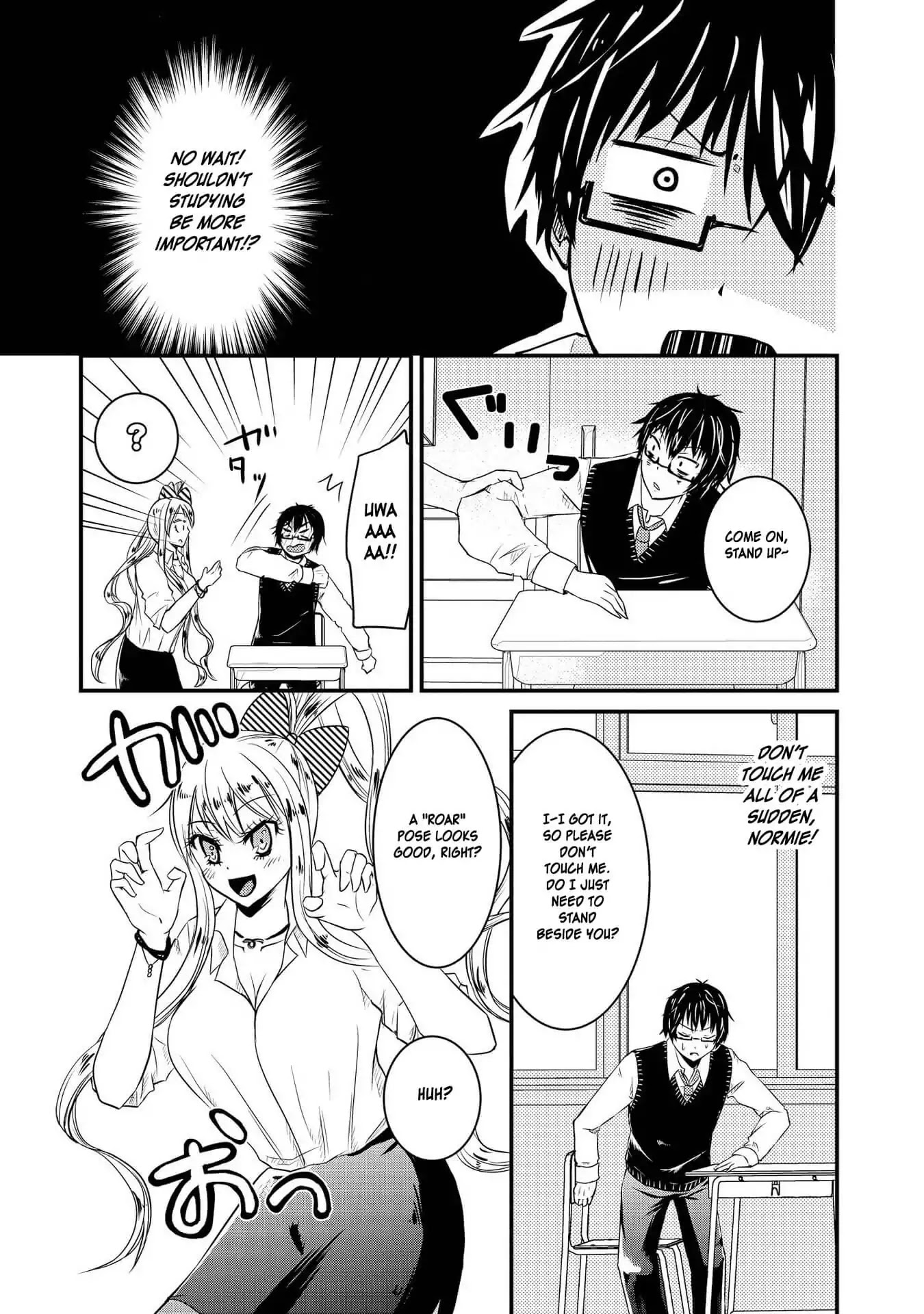 Hyottoshite Gyaru wa Orera ni Yasashii no Dewa? Anthology Comic Chapter 22 page 11 - Chapter 22: A Special Lesson with Gal-sensei [END]