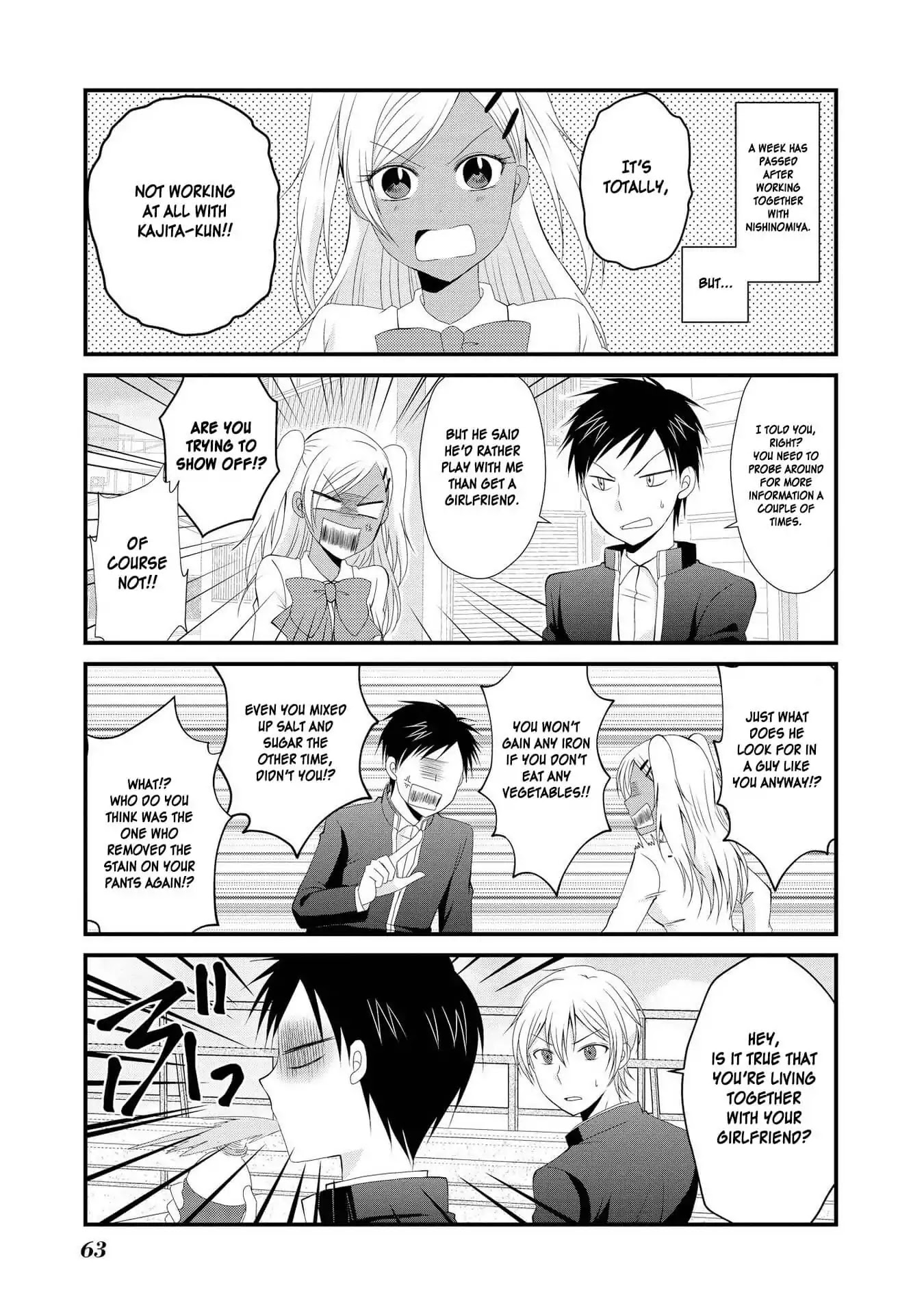 Hyottoshite Gyaru wa Orera ni Yasashii no Dewa? Anthology Comic Chapter 3 page 9 - Chapter 3: This is a story about a Gal falling in love with my best friend