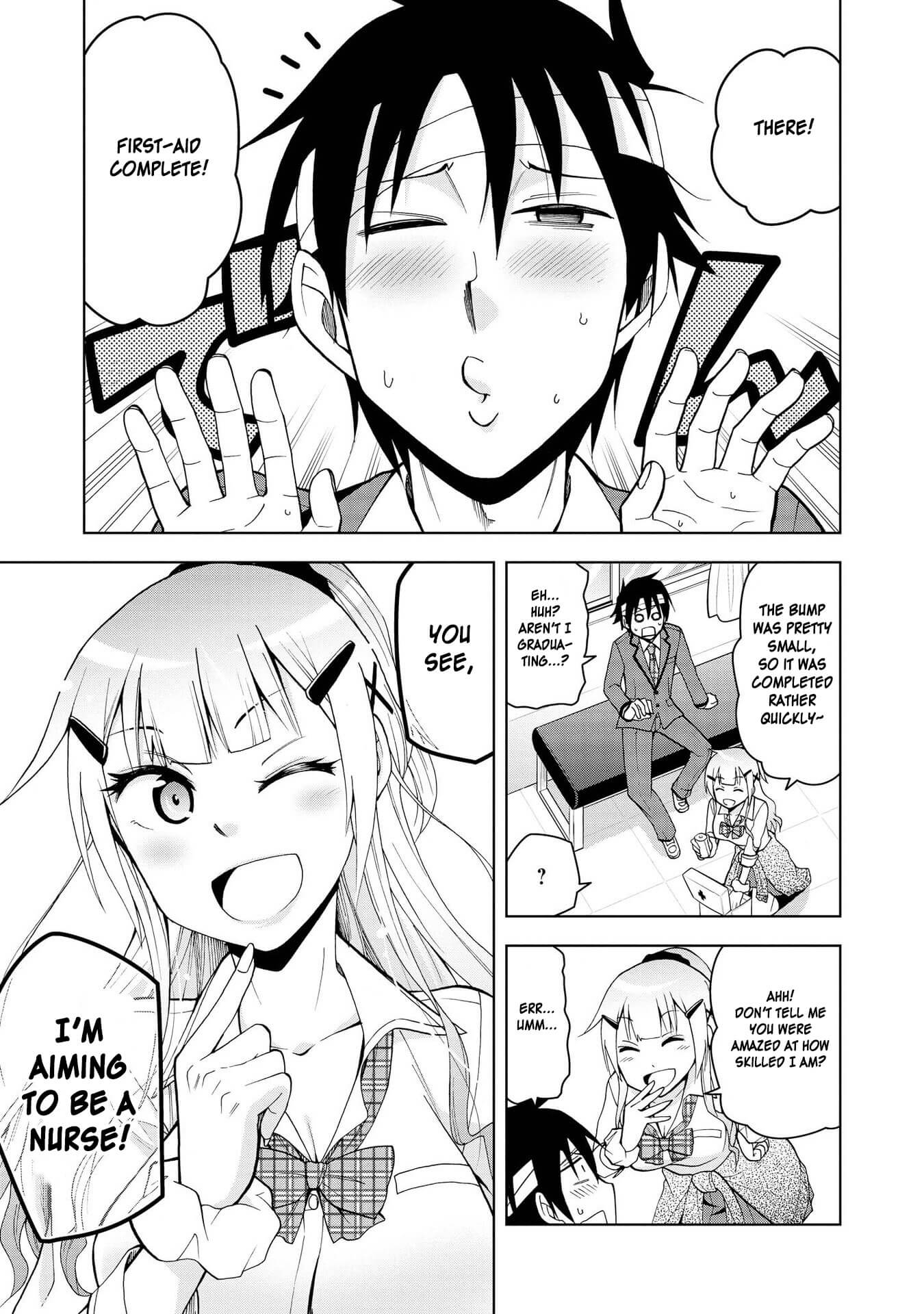 Hyottoshite Gyaru wa Orera ni Yasashii no Dewa? Anthology Comic Chapter 4 page 13 - Chapter 4: My neighbour, Narusawa-san