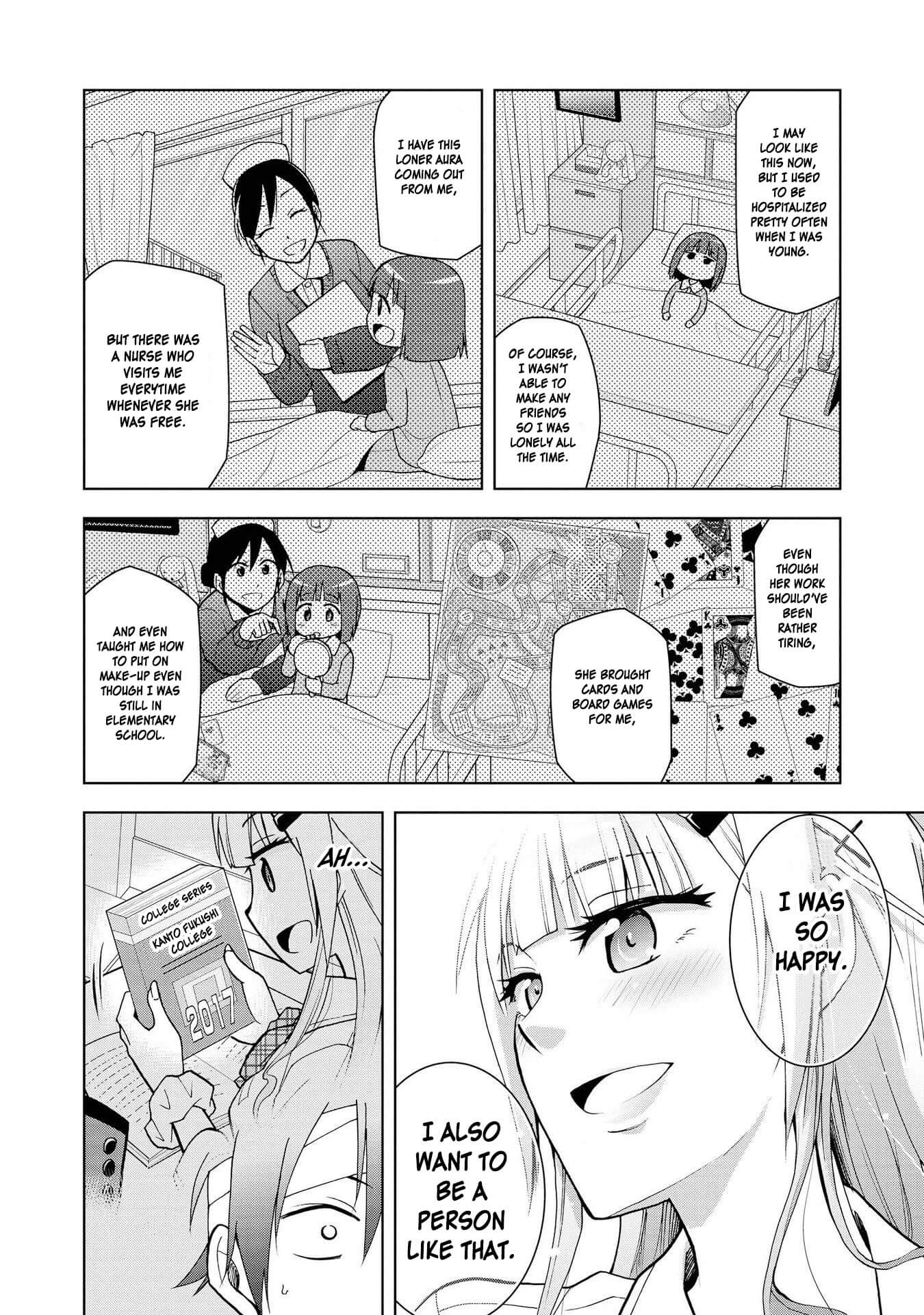 Hyottoshite Gyaru wa Orera ni Yasashii no Dewa? Anthology Comic Chapter 4 page 14 - Chapter 4: My neighbour, Narusawa-san