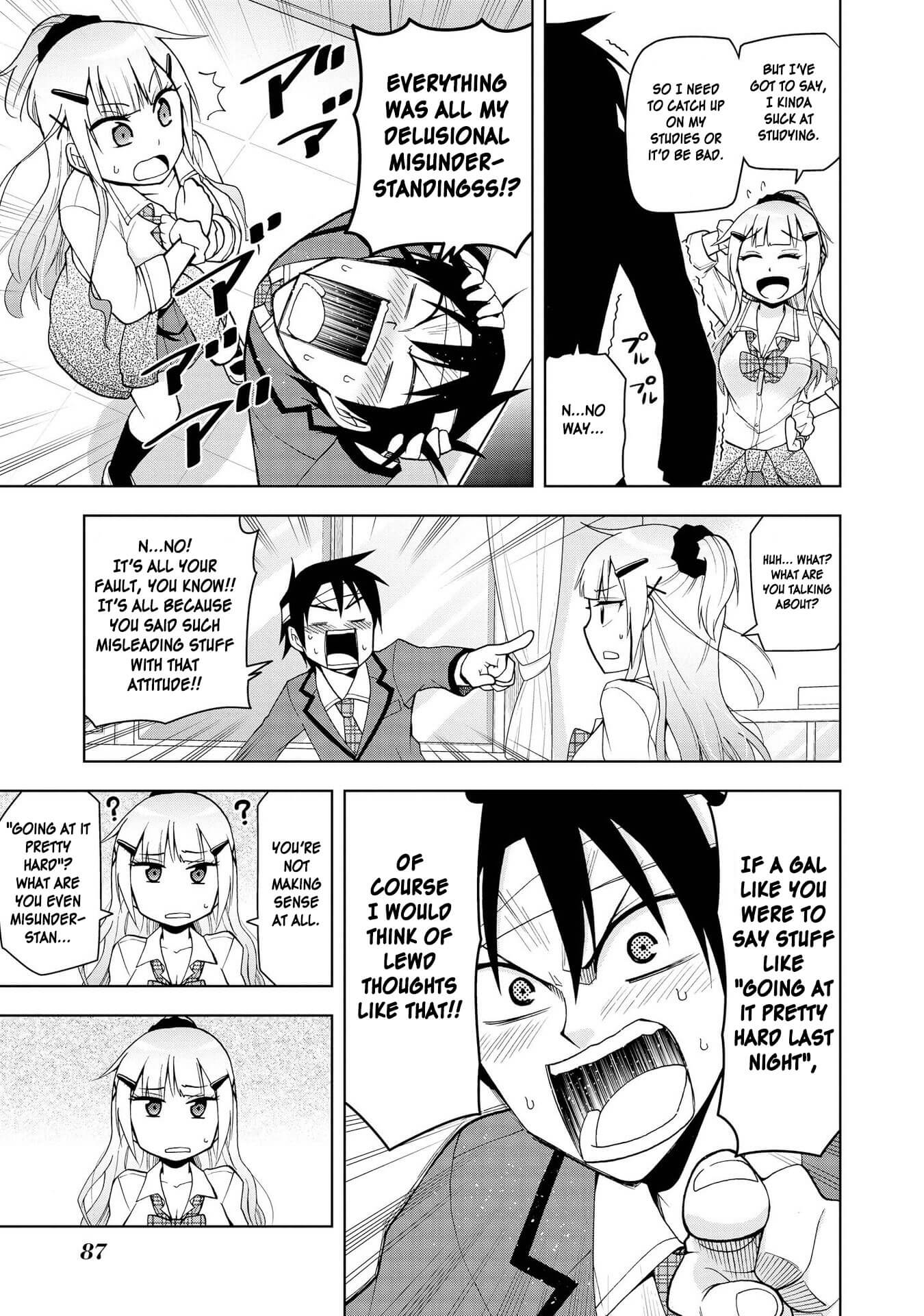 Hyottoshite Gyaru wa Orera ni Yasashii no Dewa? Anthology Comic Chapter 4 page 15 - Chapter 4: My neighbour, Narusawa-san