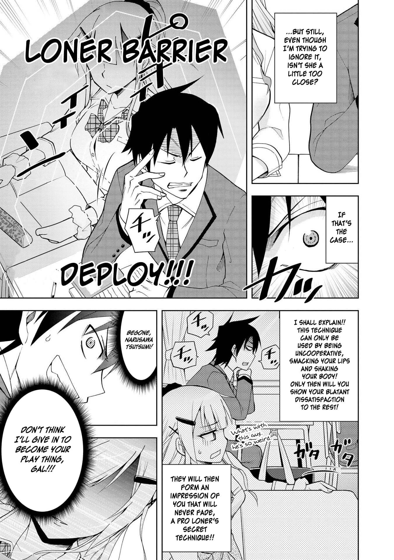 Hyottoshite Gyaru wa Orera ni Yasashii no Dewa? Anthology Comic Chapter 4 page 5 - Chapter 4: My neighbour, Narusawa-san