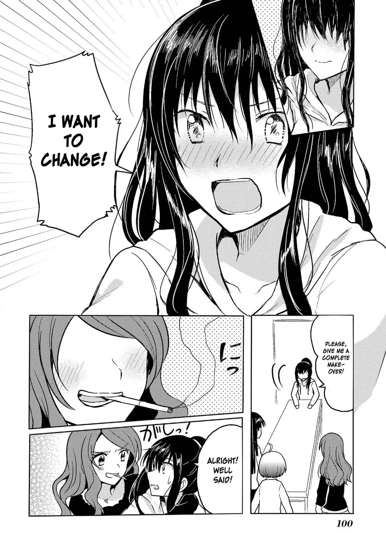 Hyottoshite Gyaru wa Orera ni Yasashii no Dewa? Anthology Comic Chapter 5 page 10 - Chapter 5: The female university life I look up to