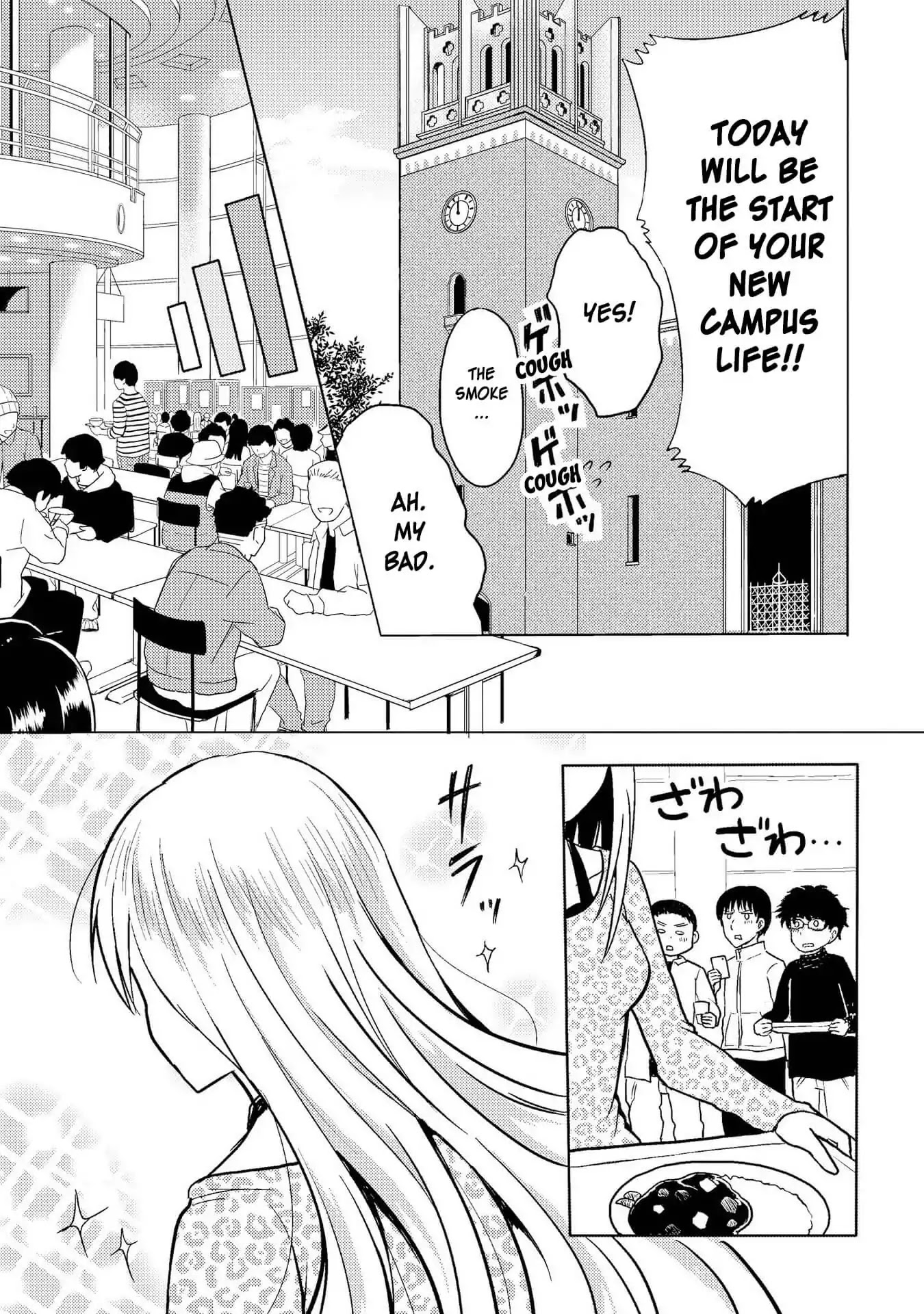 Hyottoshite Gyaru wa Orera ni Yasashii no Dewa? Anthology Comic Chapter 5 page 11 - Chapter 5: The female university life I look up to