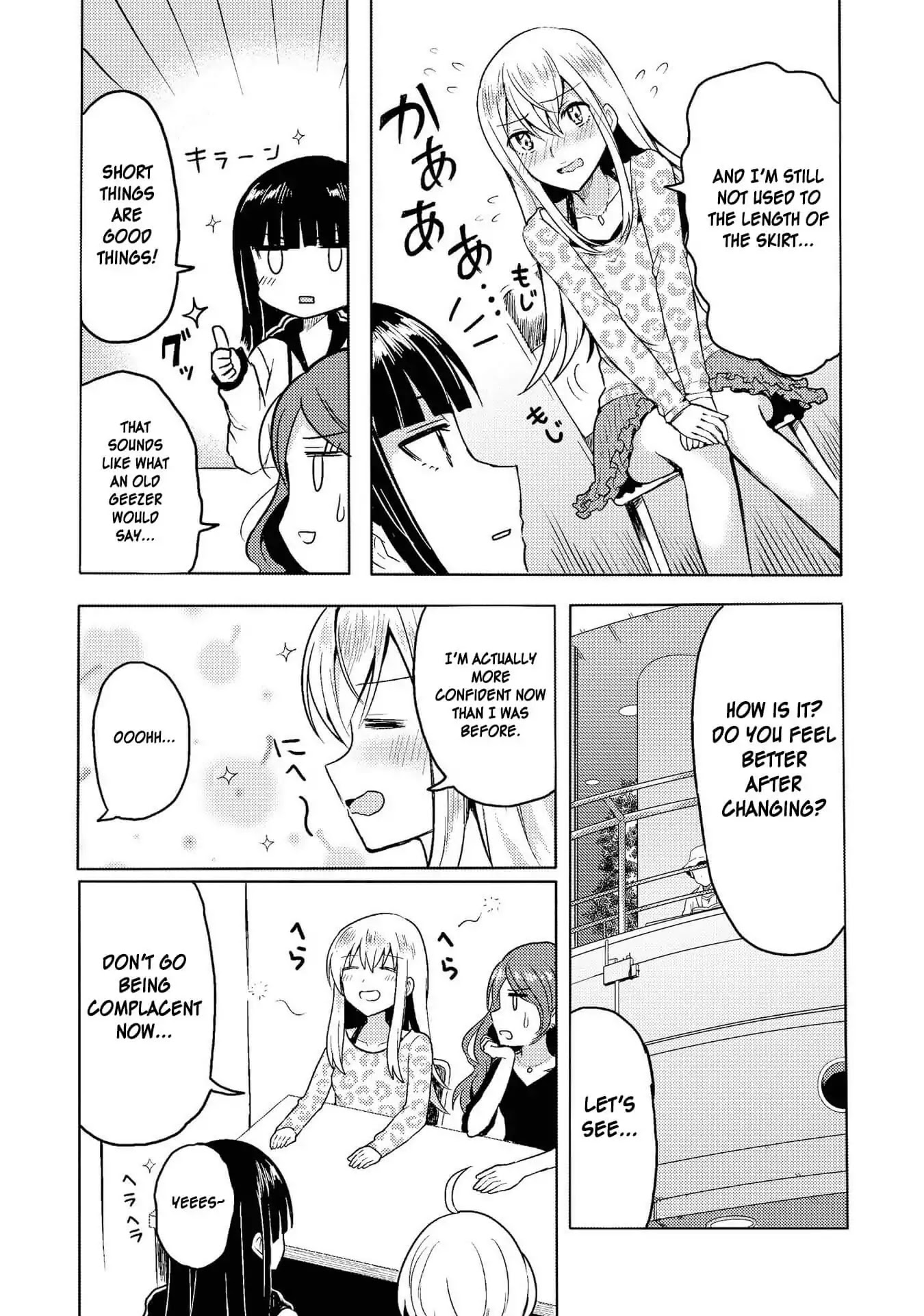 Hyottoshite Gyaru wa Orera ni Yasashii no Dewa? Anthology Comic Chapter 5 page 13 - Chapter 5: The female university life I look up to