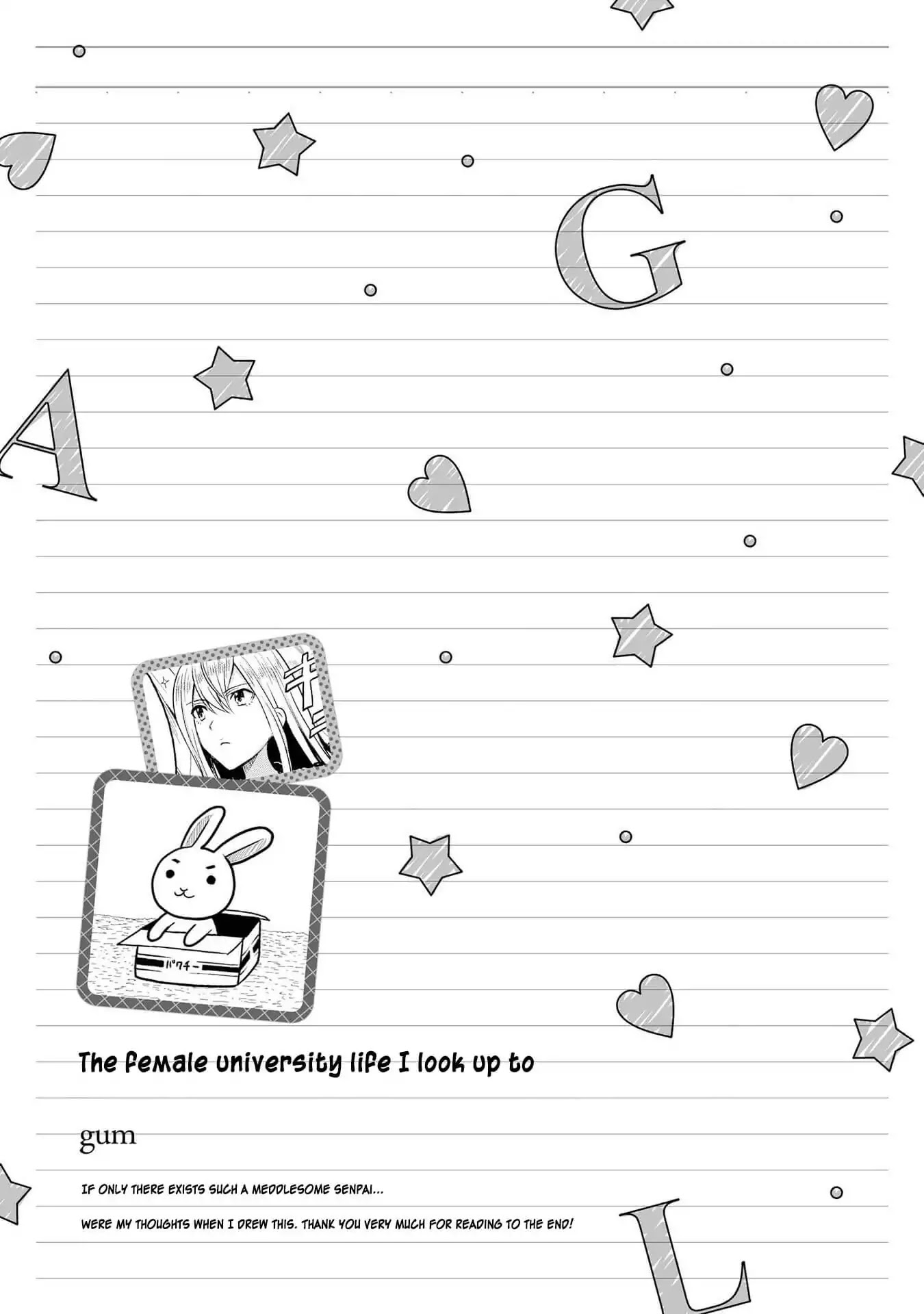Hyottoshite Gyaru wa Orera ni Yasashii no Dewa? Anthology Comic Chapter 5 page 25 - Chapter 5: The female university life I look up to
