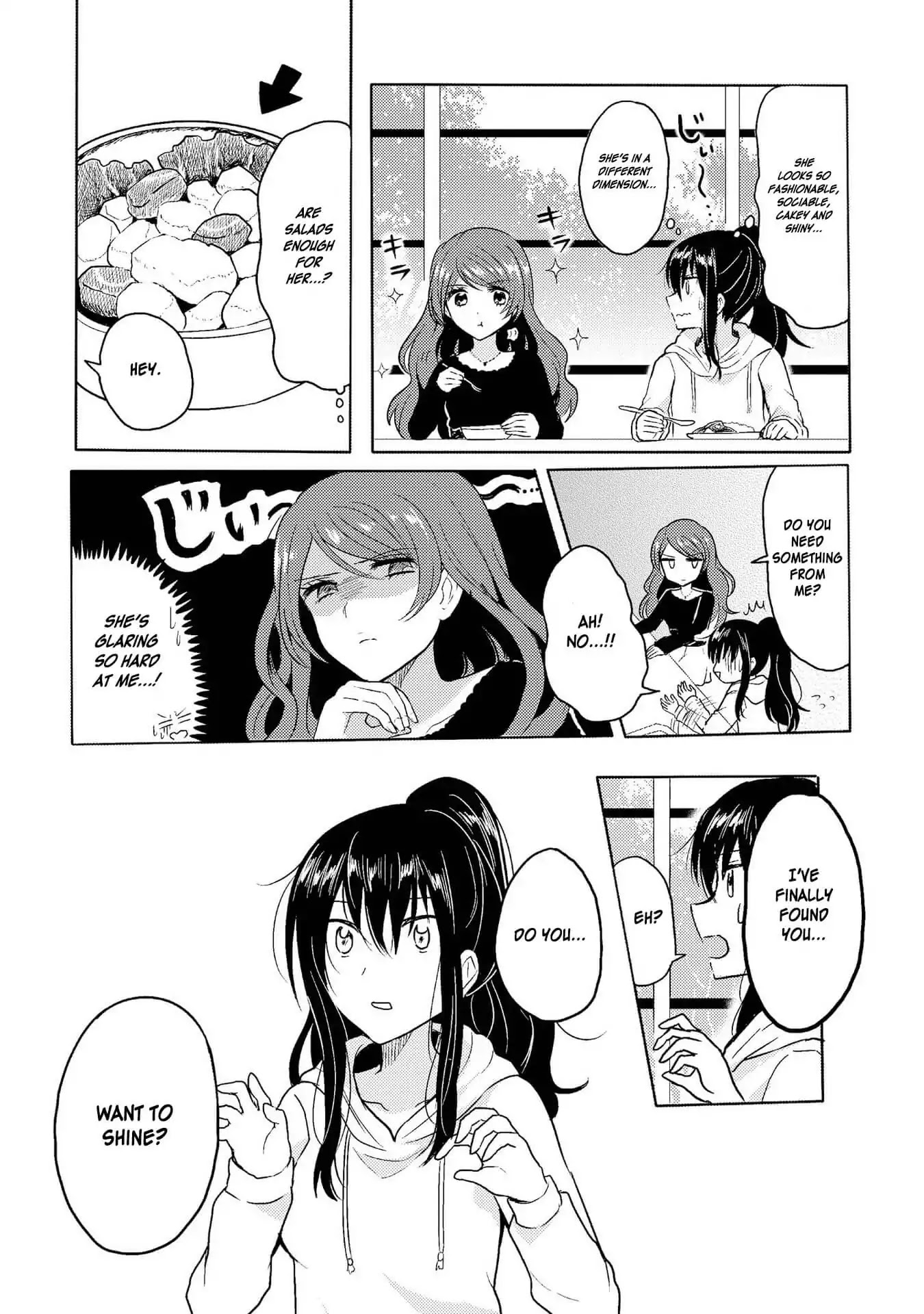Hyottoshite Gyaru wa Orera ni Yasashii no Dewa? Anthology Comic Chapter 5 page 3 - Chapter 5: The female university life I look up to
