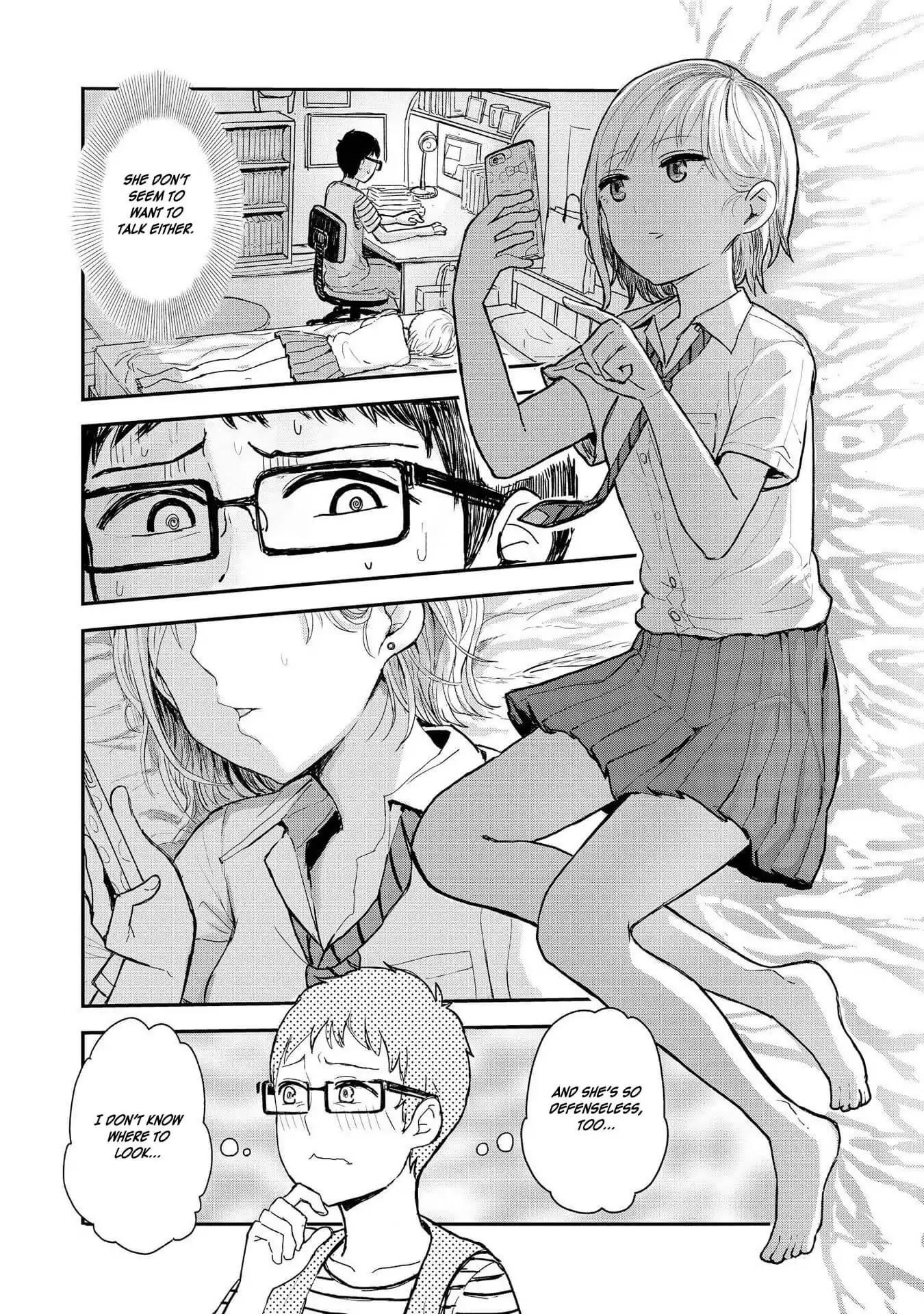 Hyottoshite Gyaru wa Orera ni Yasashii no Dewa? Anthology Comic Chapter 7 page 4 - Chapter 7: My cool niece and summer vacation