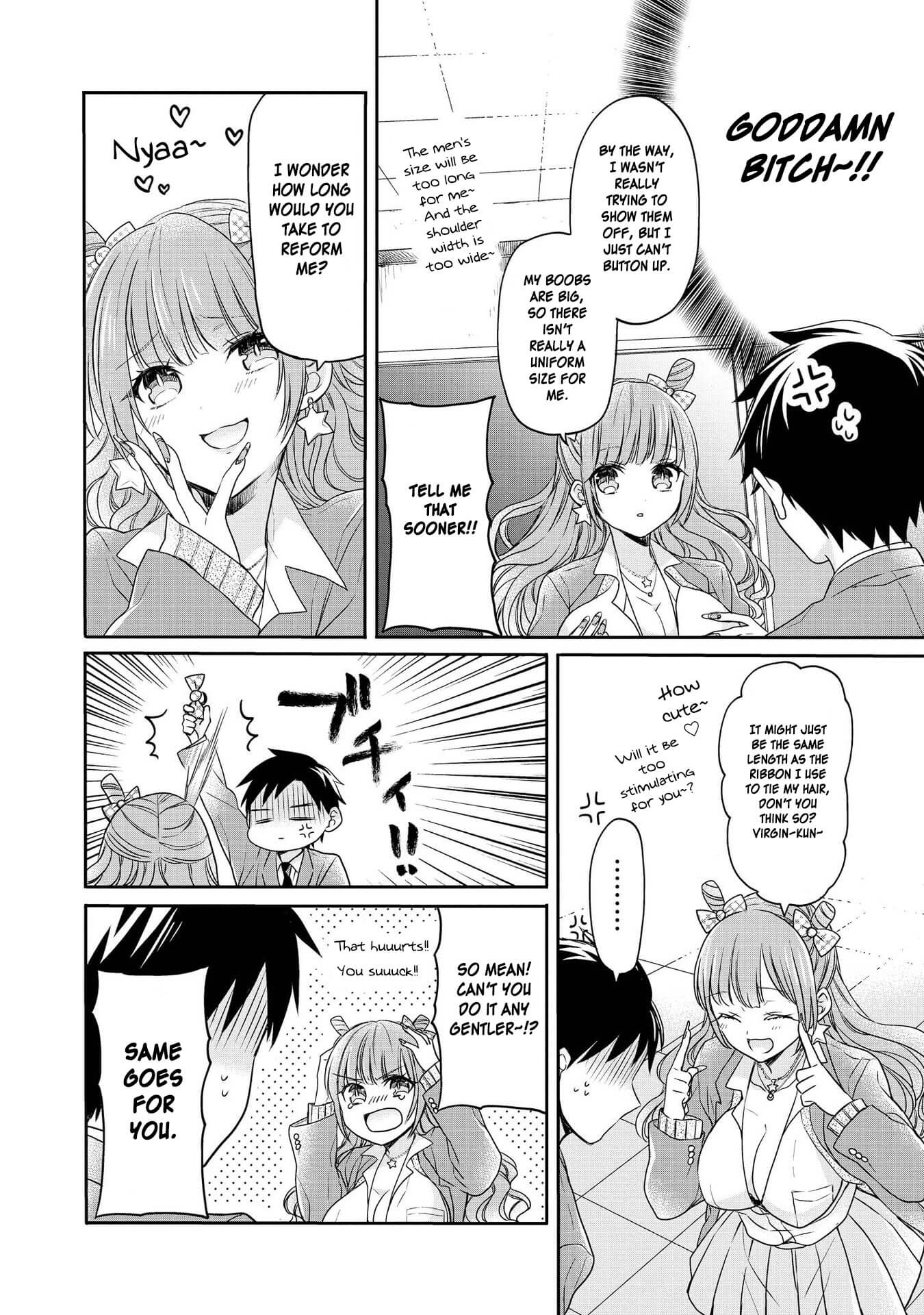 Hyottoshite Gyaru wa Orera ni Yasashii no Dewa? Anthology Comic Chapter 8 page 12 - Chapter 8: President Yoshizaki wants to reform!