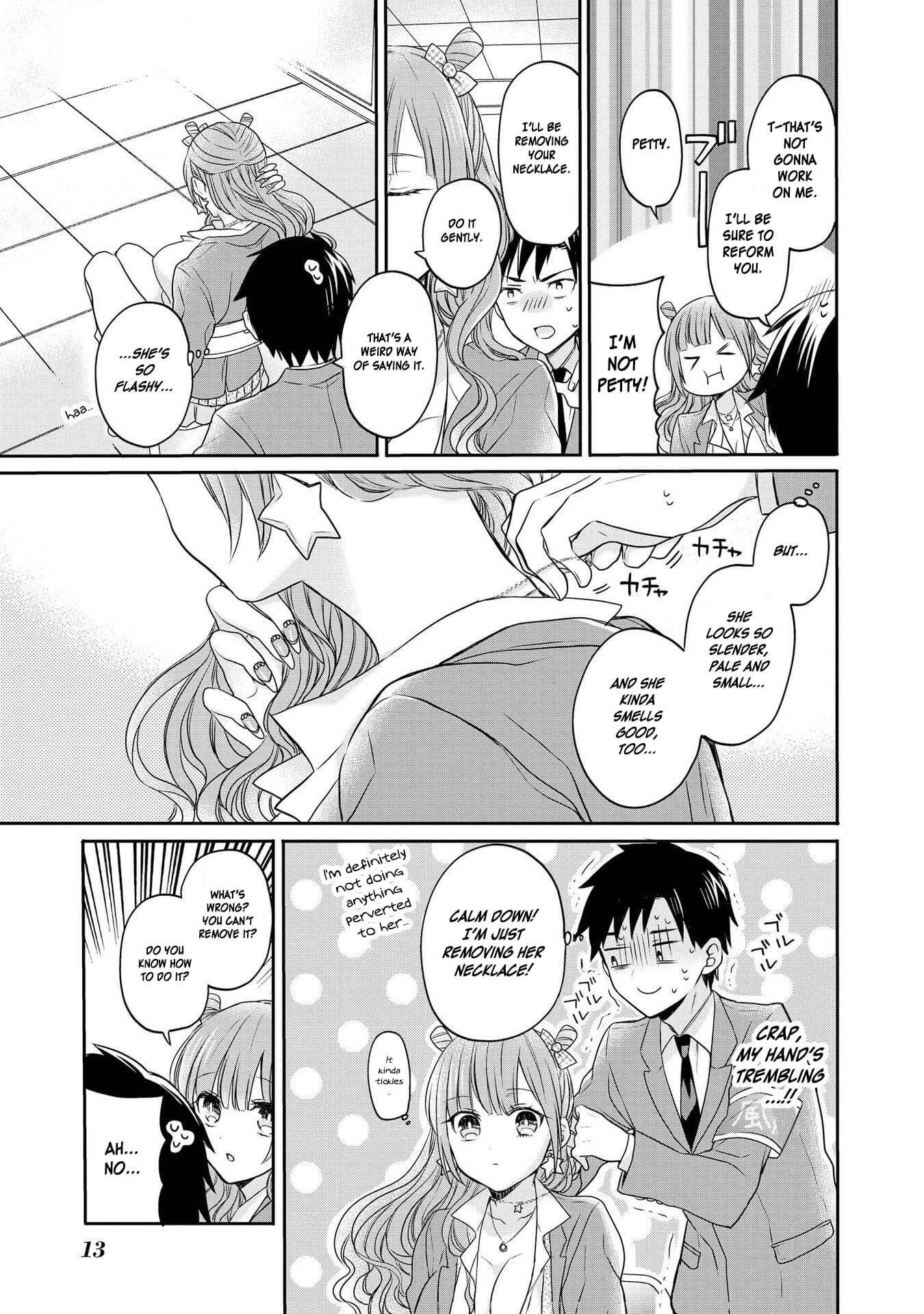 Hyottoshite Gyaru wa Orera ni Yasashii no Dewa? Anthology Comic Chapter 8 page 15 - Chapter 8: President Yoshizaki wants to reform!