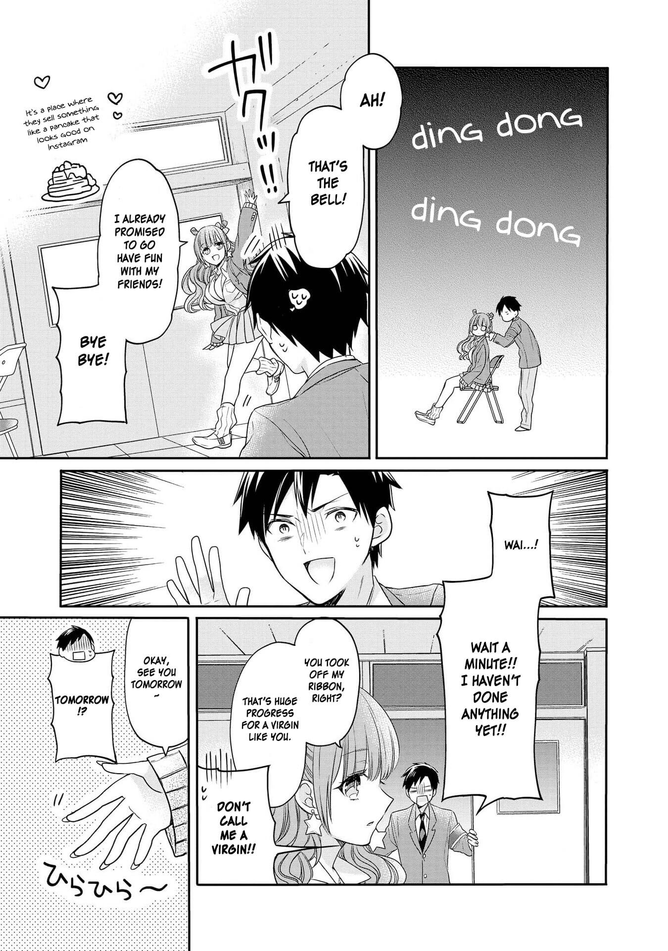 Hyottoshite Gyaru wa Orera ni Yasashii no Dewa? Anthology Comic Chapter 8 page 17 - Chapter 8: President Yoshizaki wants to reform!