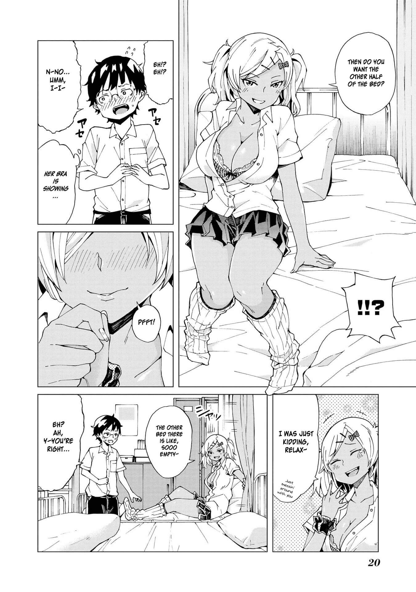 Hyottoshite Gyaru wa Orera ni Yasashii no Dewa? Anthology Comic Chapter 9 page 2 - Chapter 9: Let me rest, Kirishima-san!
