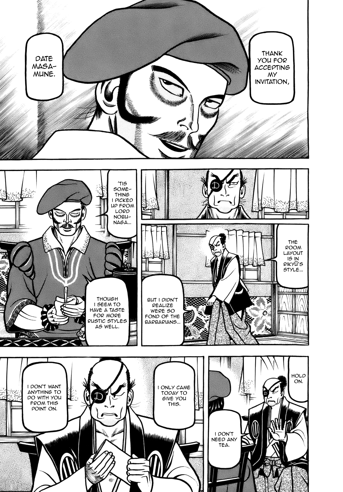 Hyougemono Chapter 103 page 7 - Chapter 103: Lion & Tiger