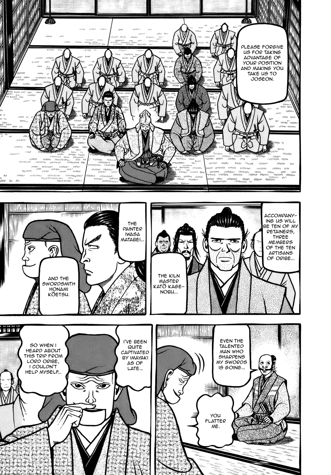 Hyougemono Chapter 104 page 9 - Chapter 104: I'll Go to Korea