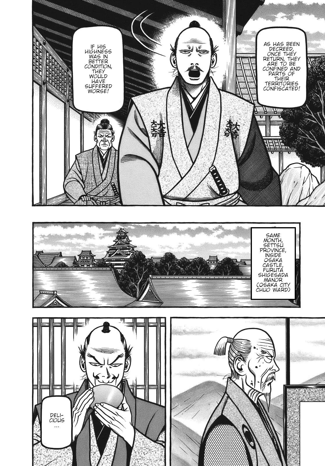 Hyougemono Chapter 128 page 8 - Chapter 128: OZAKA JO BLUES