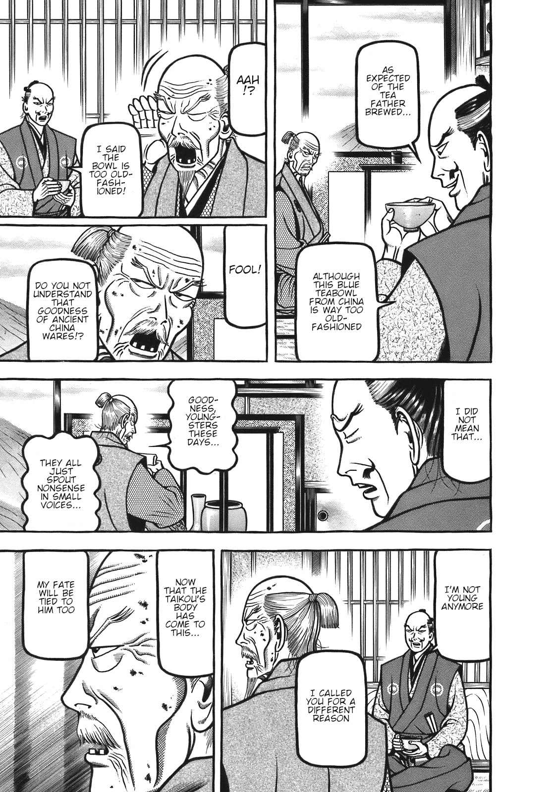 Hyougemono Chapter 128 page 9 - Chapter 128: OZAKA JO BLUES