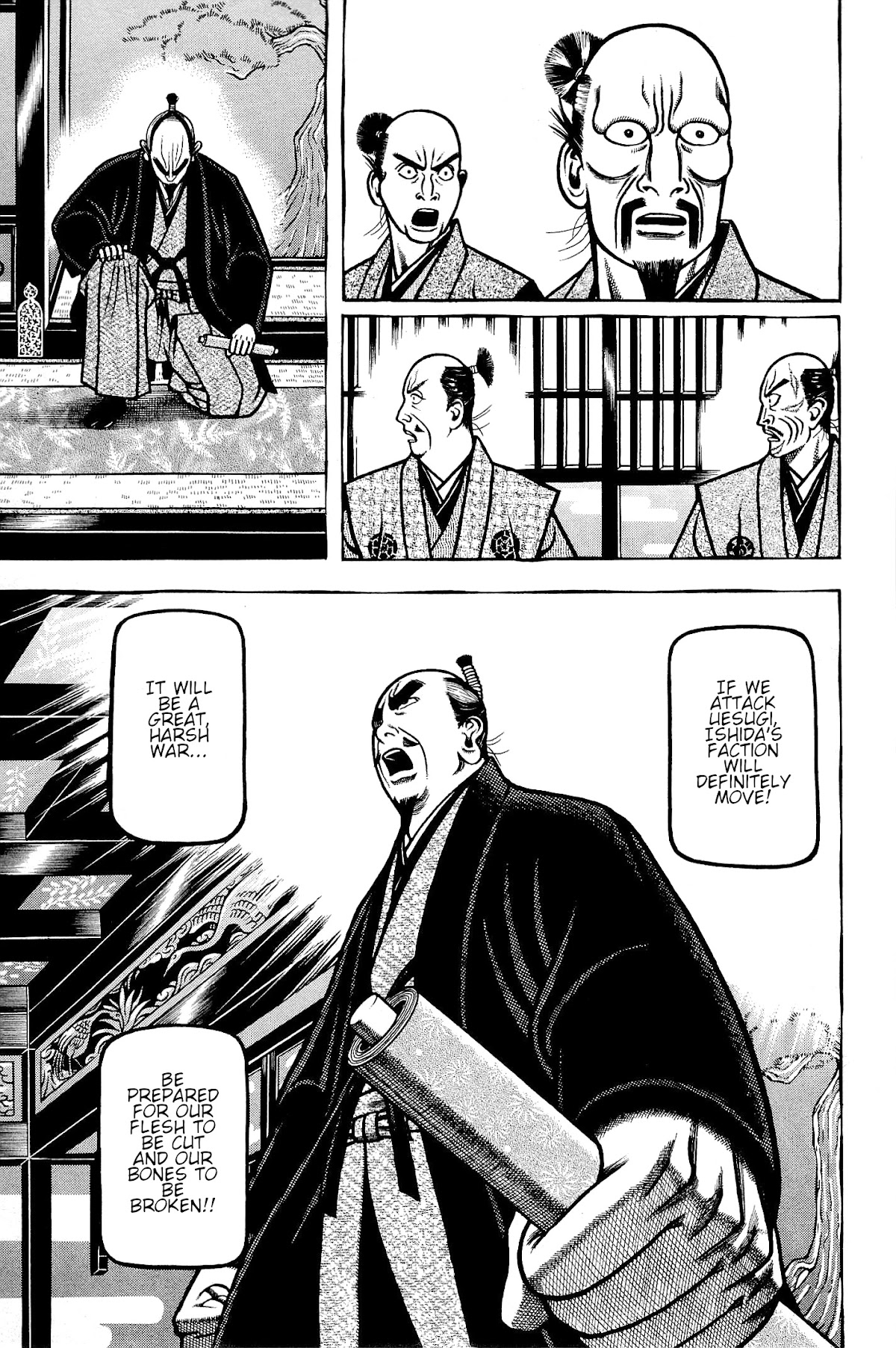 Hyougemono Chapter 142 page 13 - Chapter 142: King of Quiet Feat. Uesugi Kagekatsu