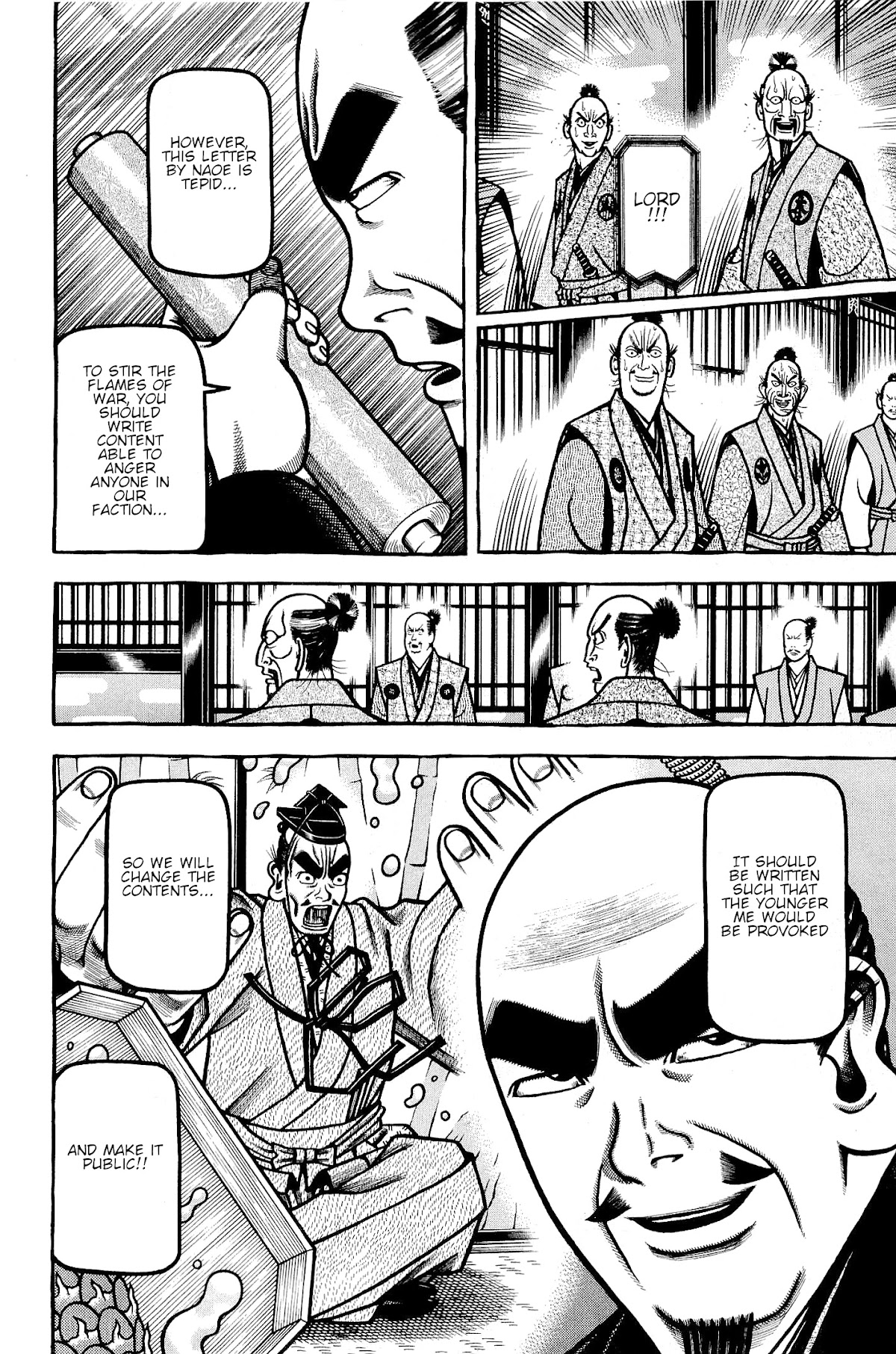 Hyougemono Chapter 142 page 14 - Chapter 142: King of Quiet Feat. Uesugi Kagekatsu