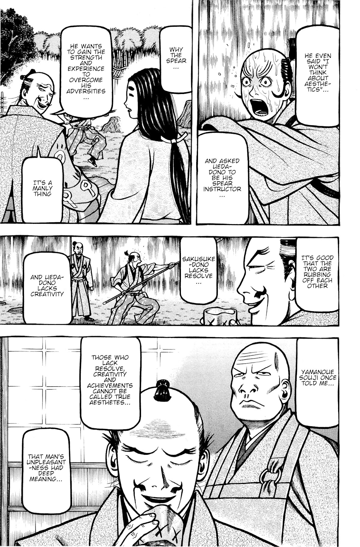 Hyougemono Chapter 142 page 17 - Chapter 142: King of Quiet Feat. Uesugi Kagekatsu