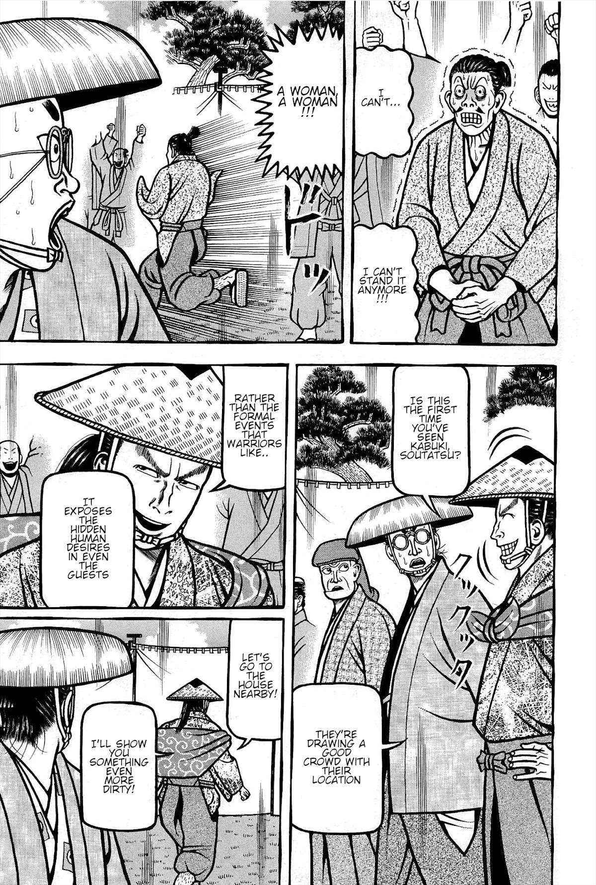 Hyougemono Chapter 166 page 13 - Chapter 166: Paradise Kyoto