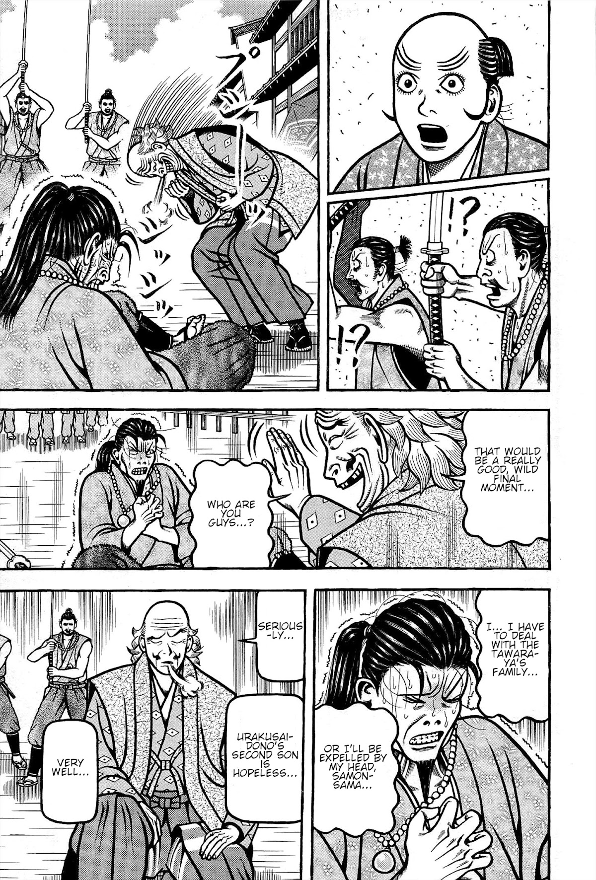 Hyougemono Chapter 167 page 17 - Chapter 167: Samurai, Pottery & Violence