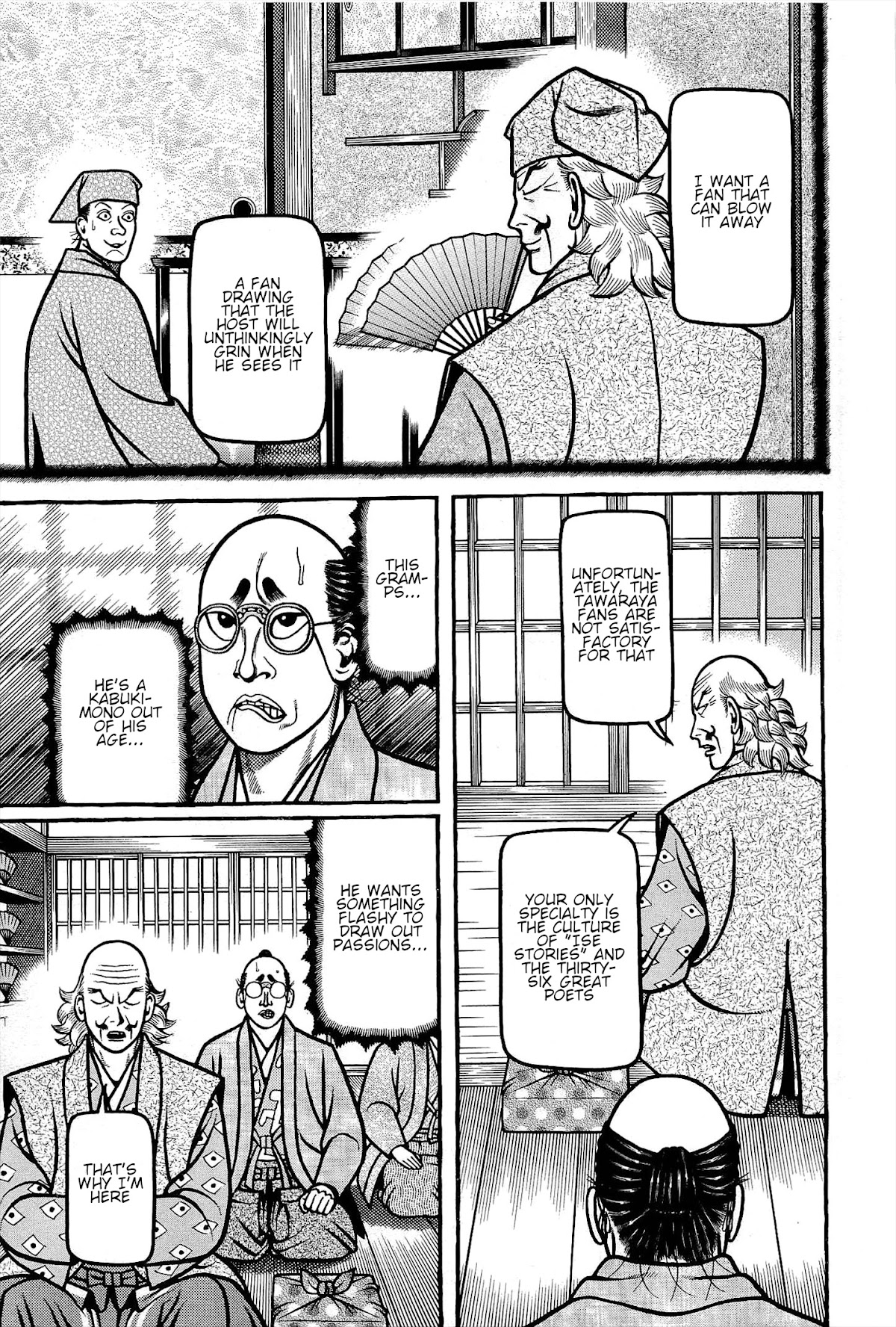 Hyougemono Chapter 167 page 5 - Chapter 167: Samurai, Pottery & Violence
