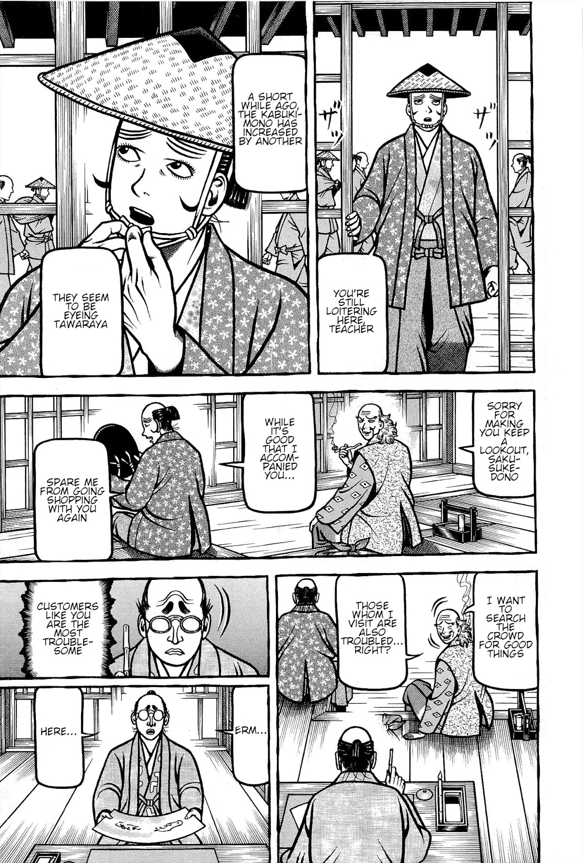 Hyougemono Chapter 167 page 7 - Chapter 167: Samurai, Pottery & Violence